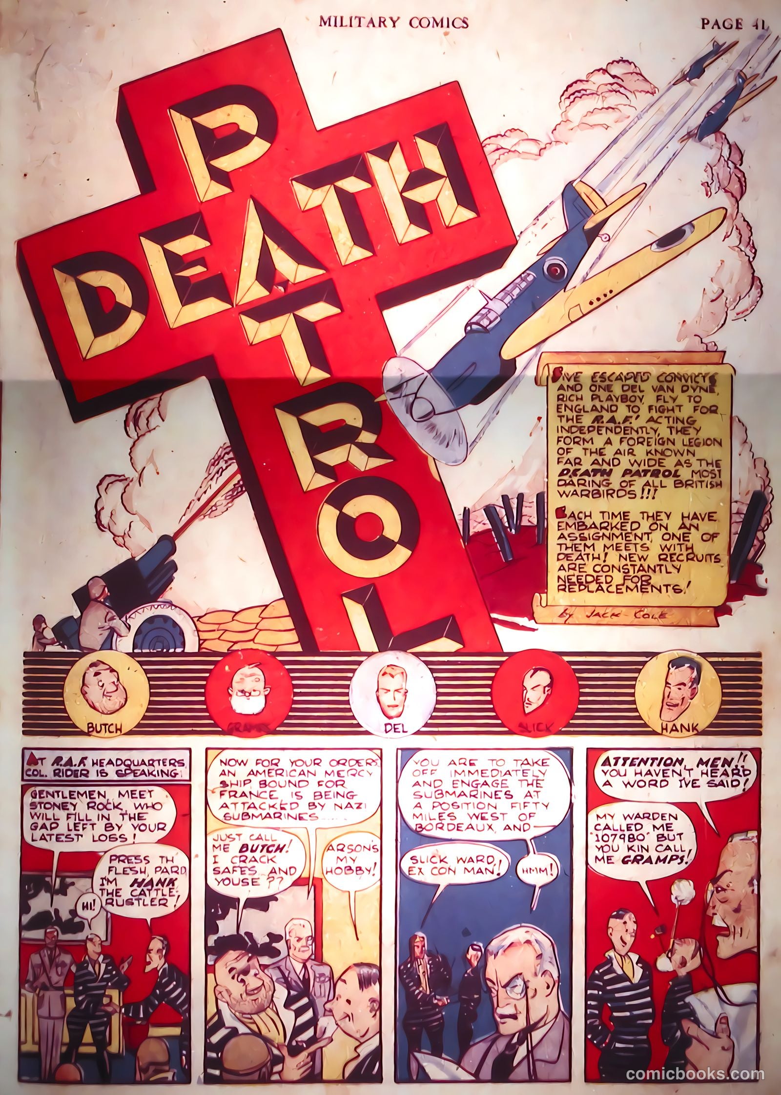 Military Comics #2 (1941) — page 43 of 68