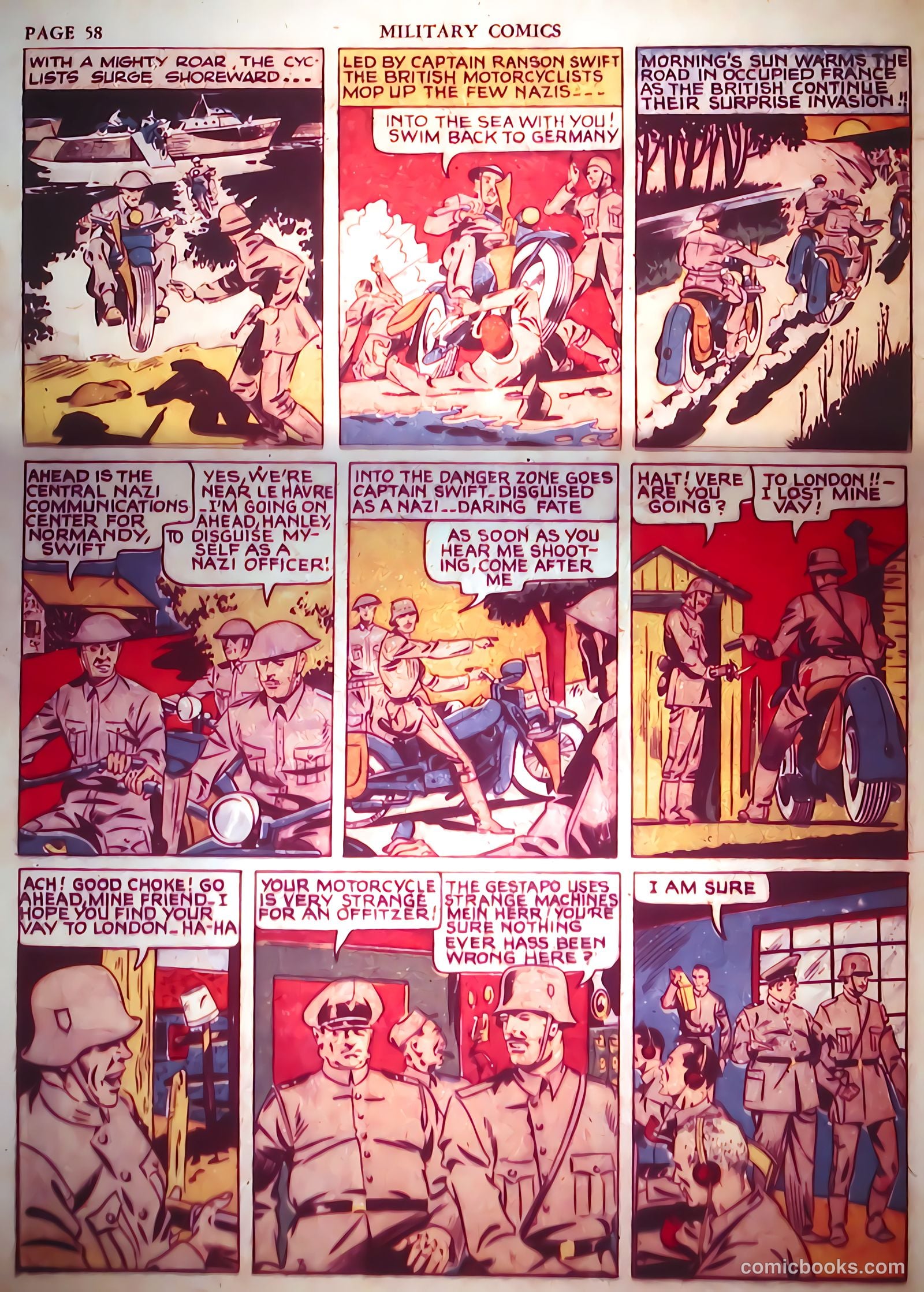 Military Comics #2 (1941) — page 60 of 68