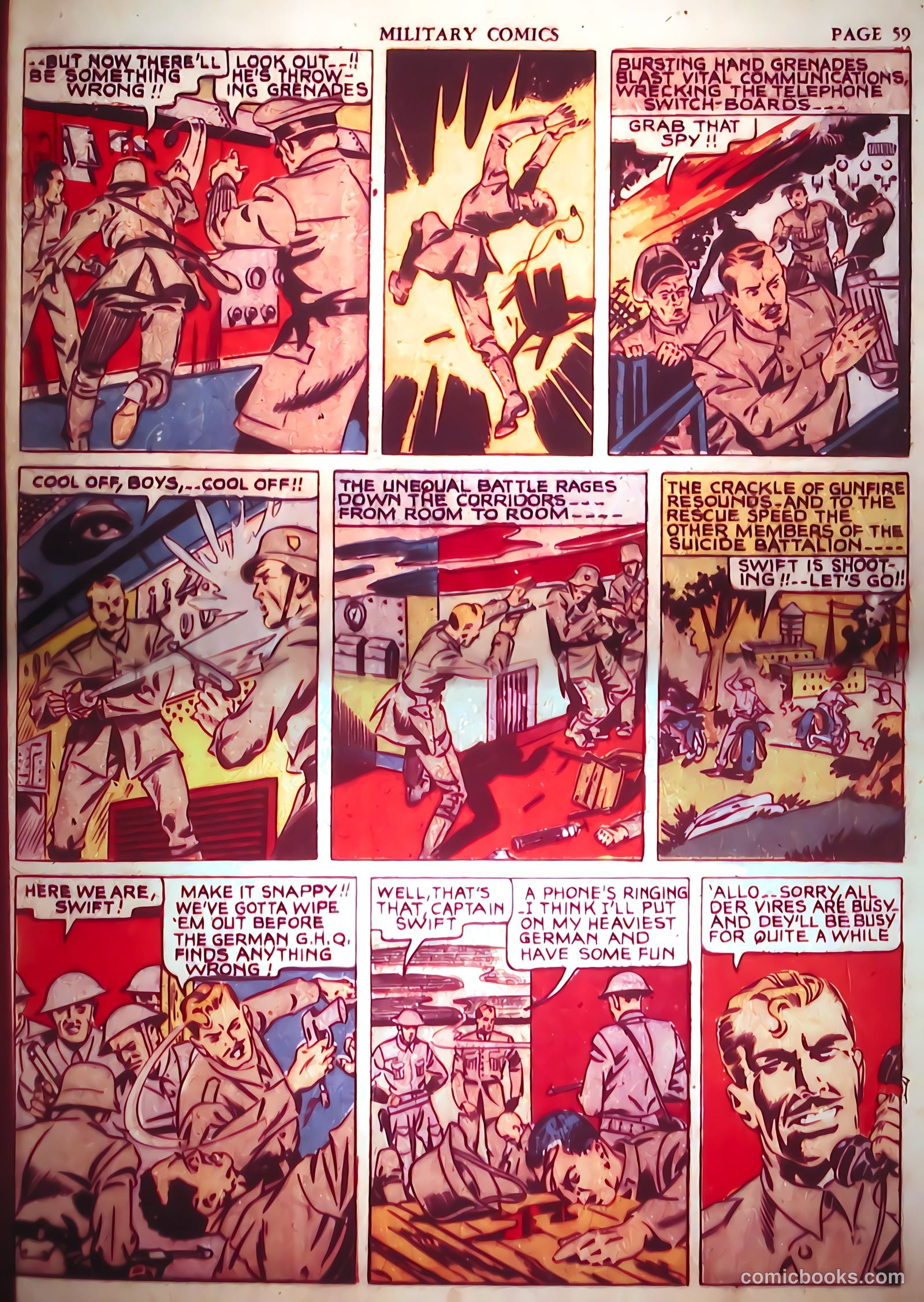 Military Comics #2 (1941) — page 61 of 68