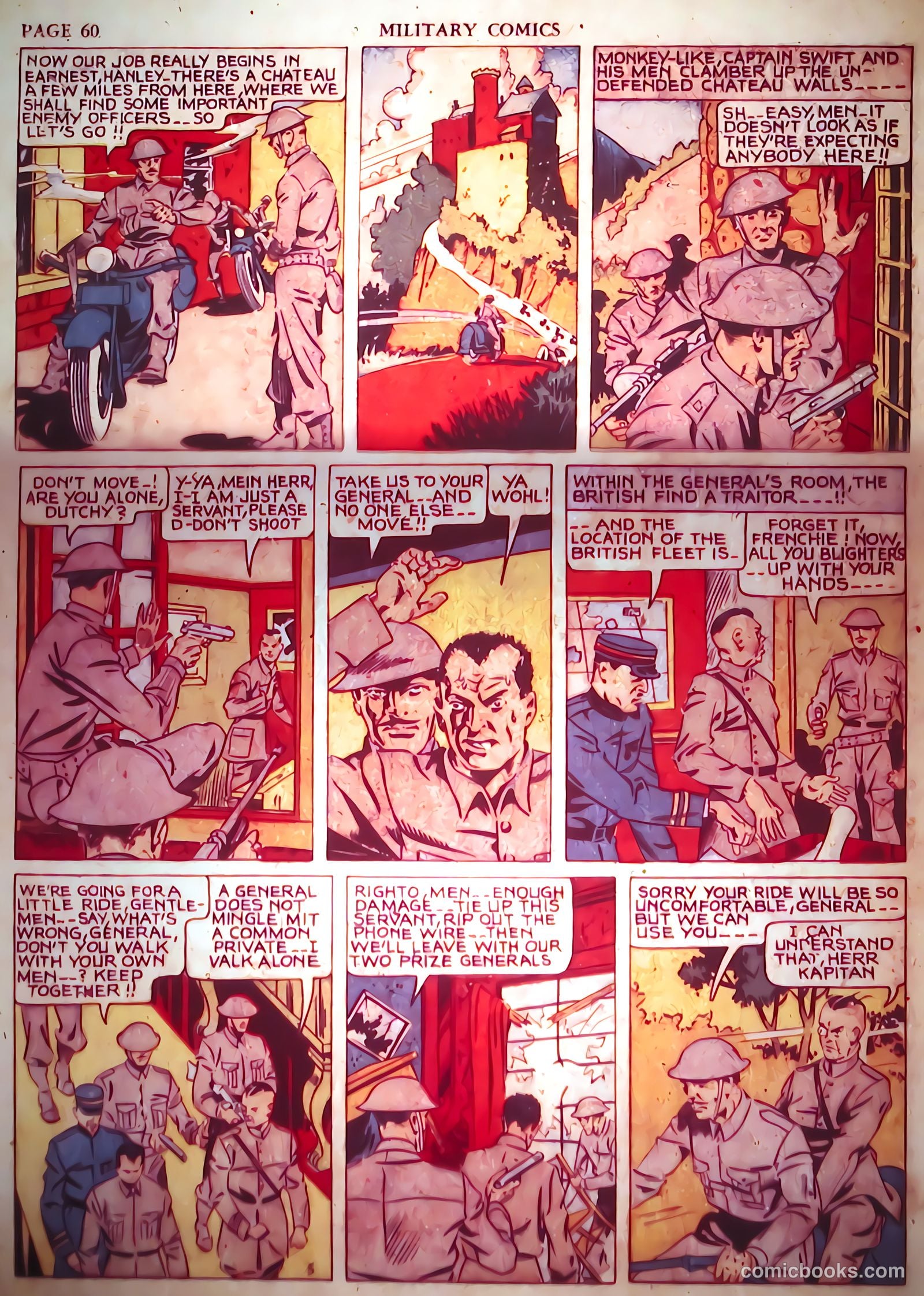Military Comics #2 (1941) — page 62 of 68