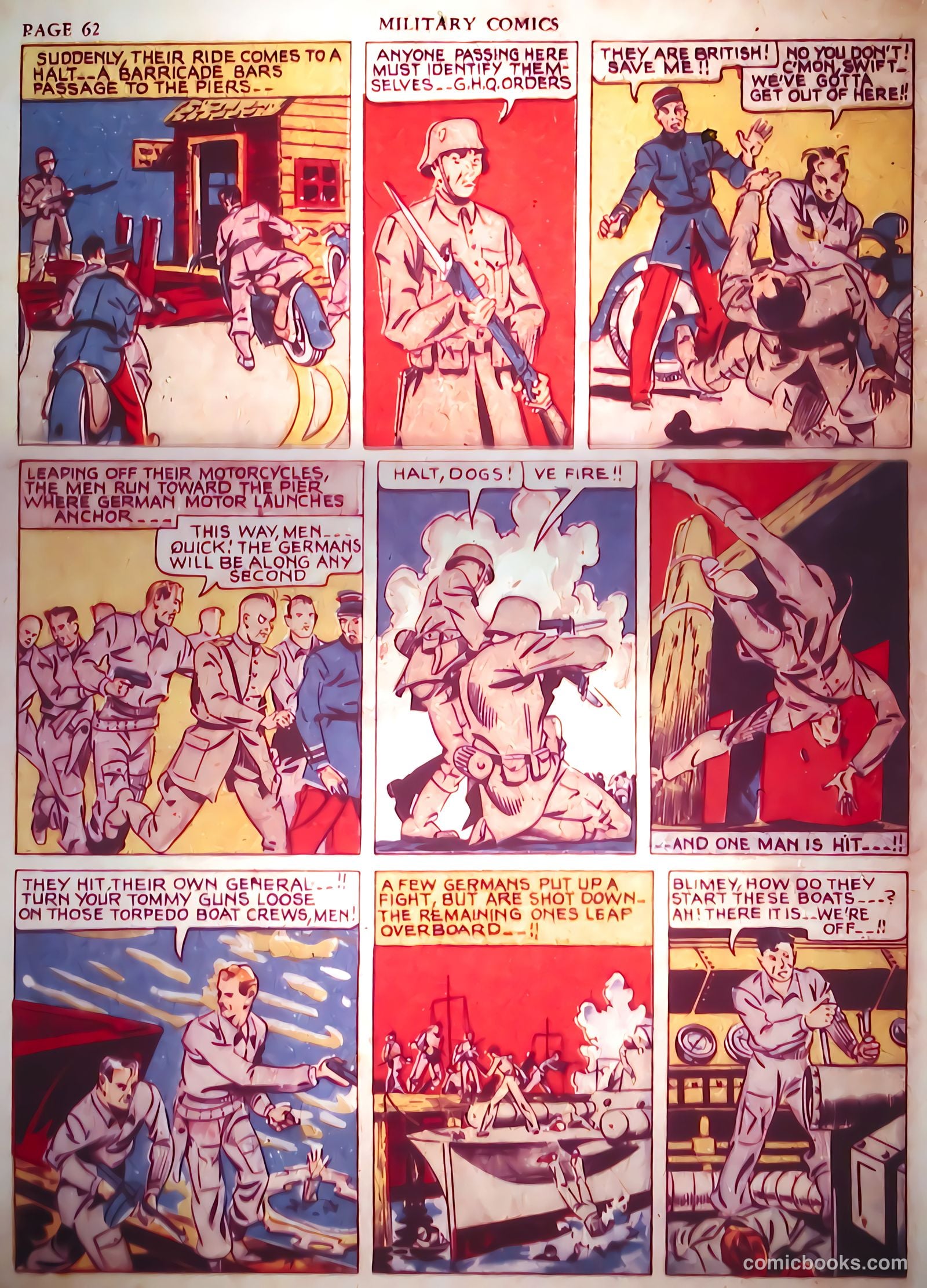 Military Comics #2 (1941) — page 64 of 68