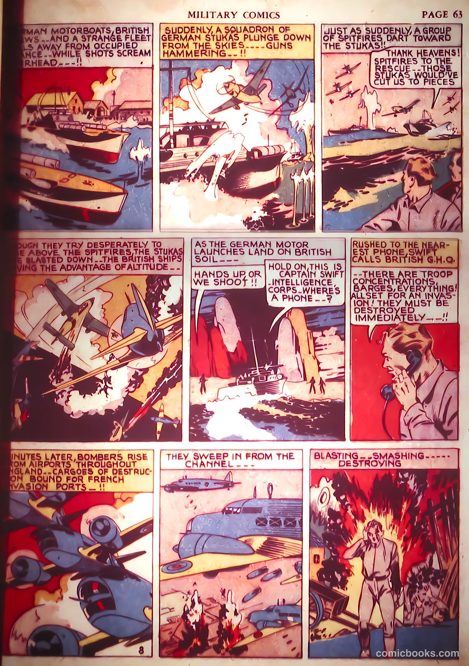 Military Comics #2 (1941) — page 65 of 68