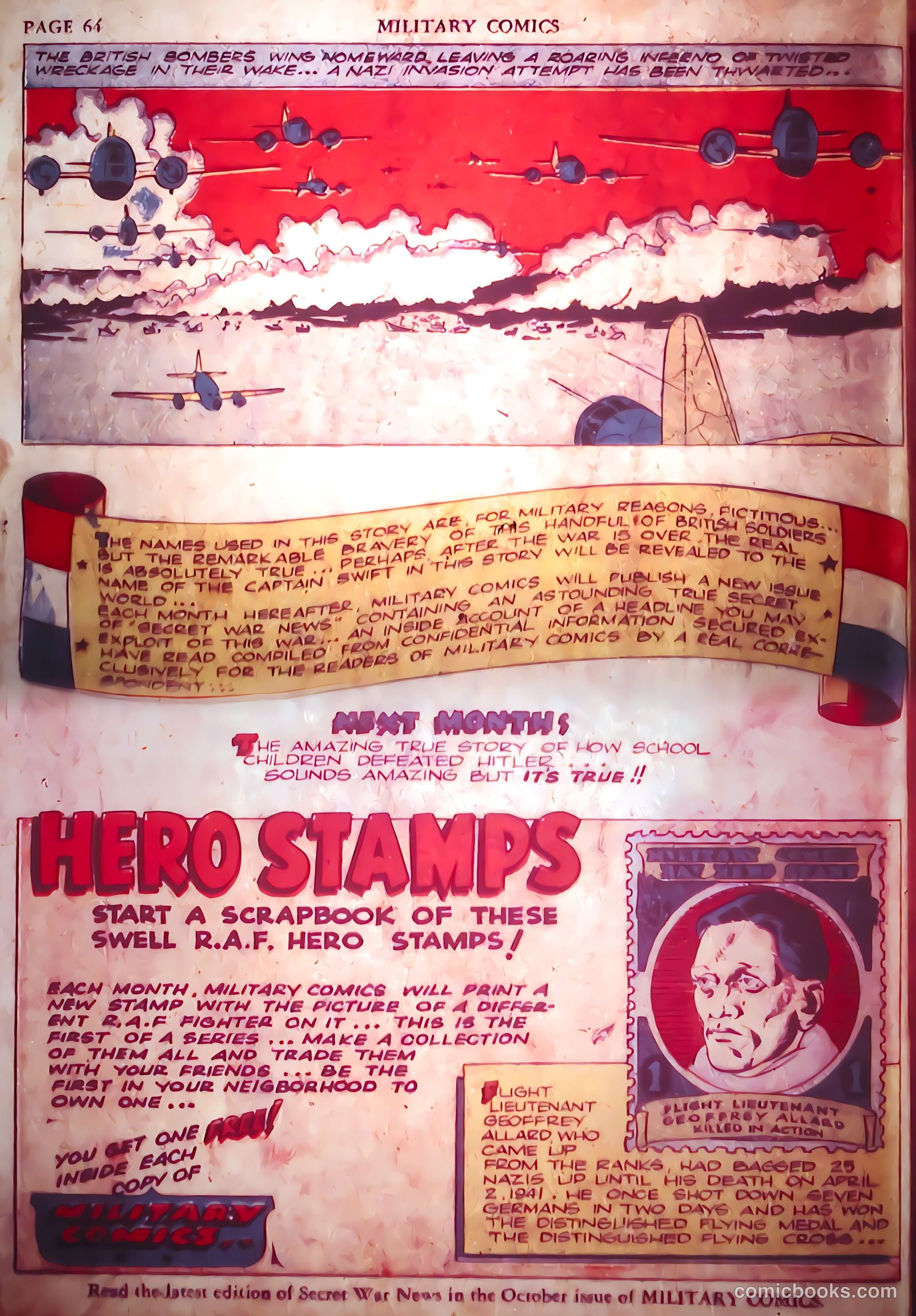 Military Comics #2 (1941) — page 66 of 68