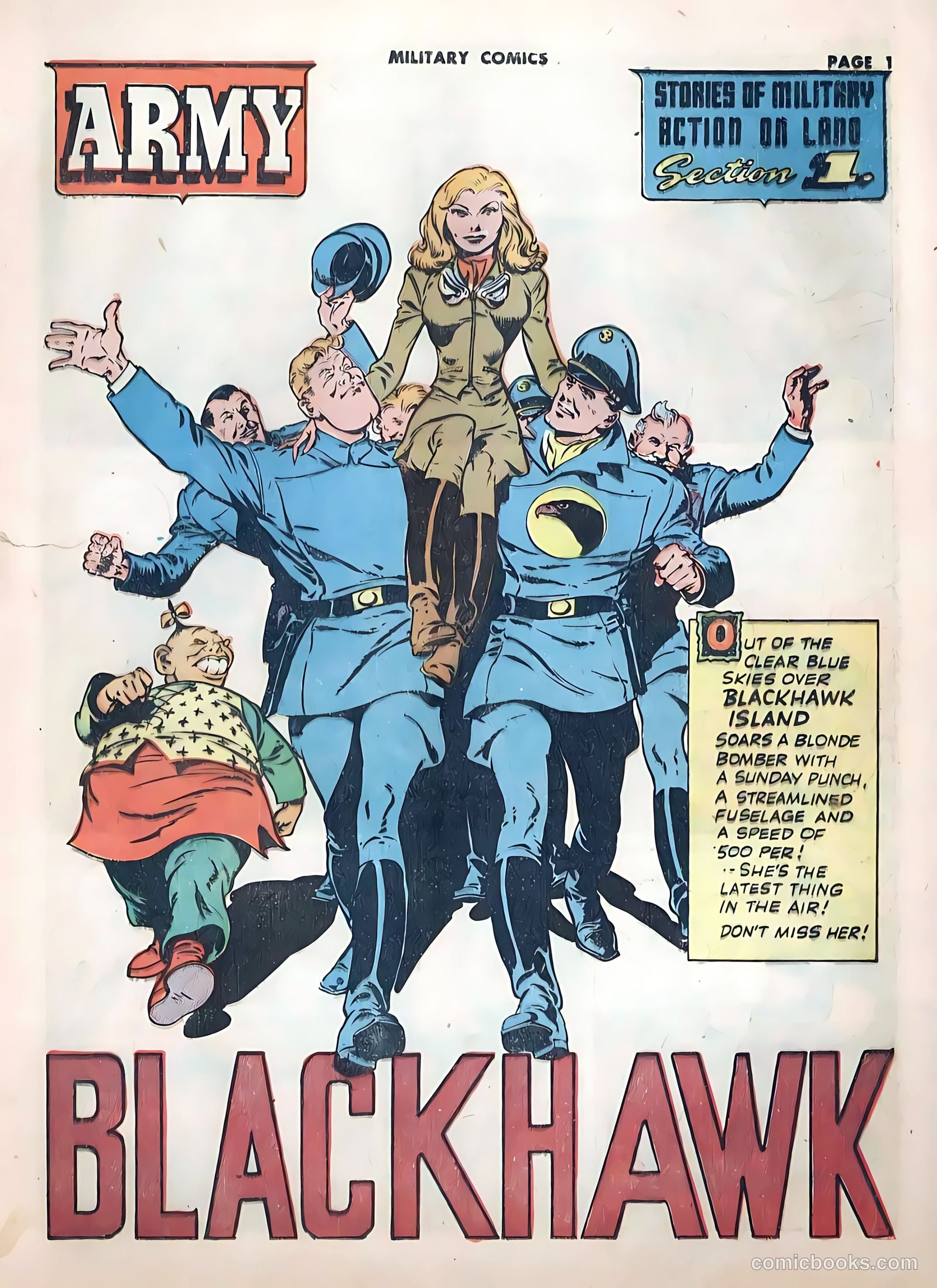 Military Comics #20 (1943) — page 3 of 68