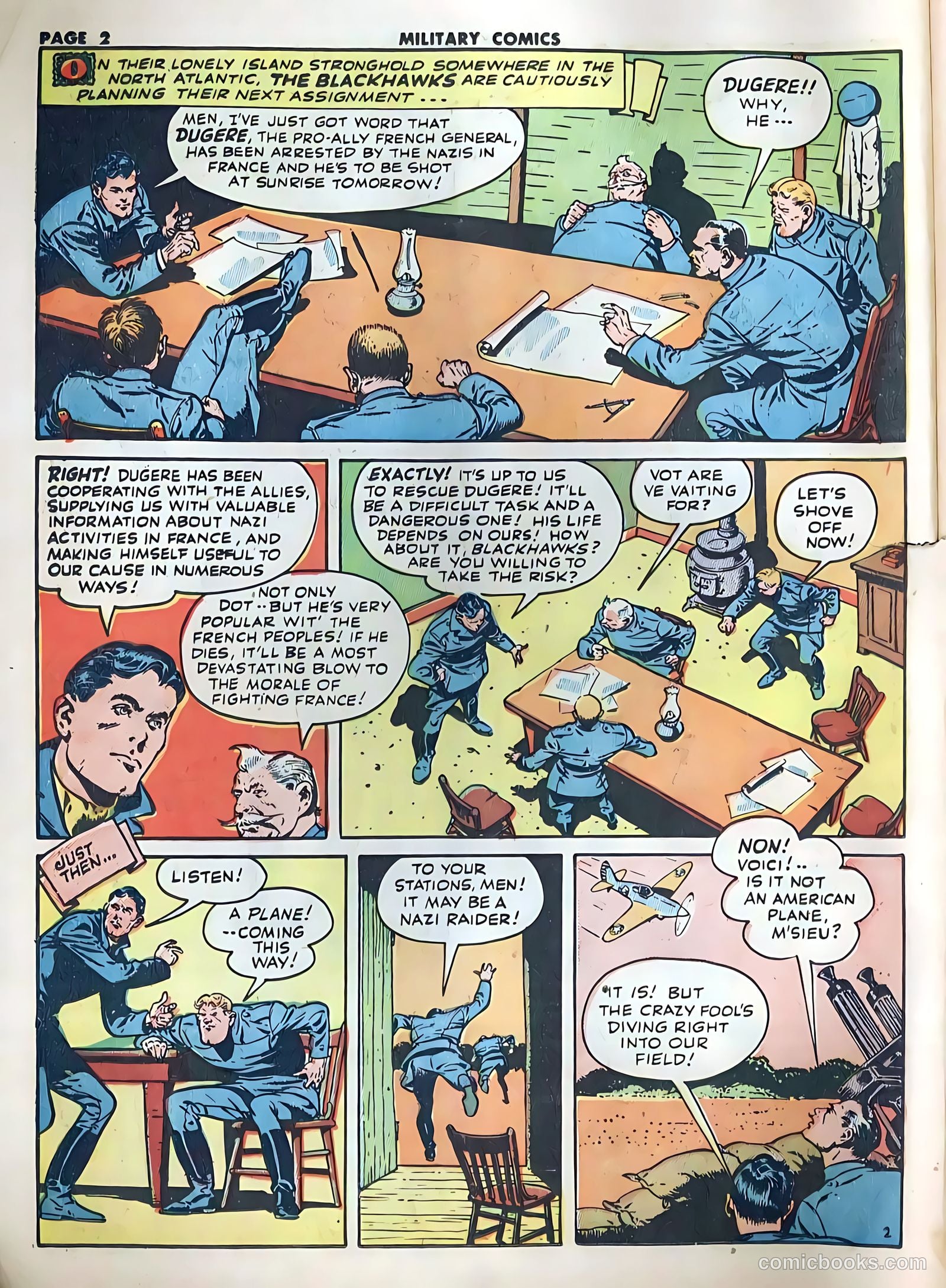 Military Comics #20 (1943) — page 4 of 68