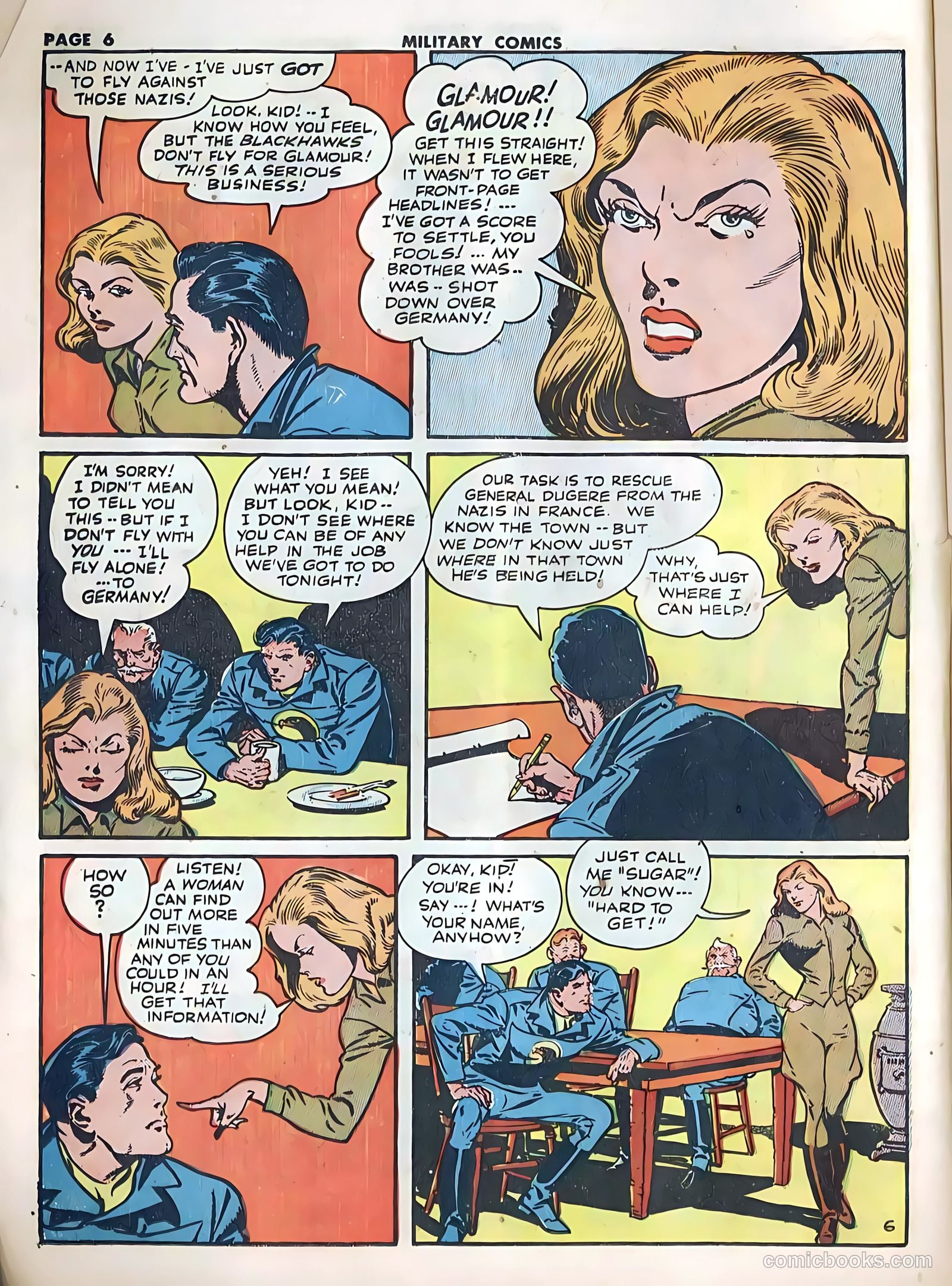 Military Comics #20 (1943) — page 8 of 68