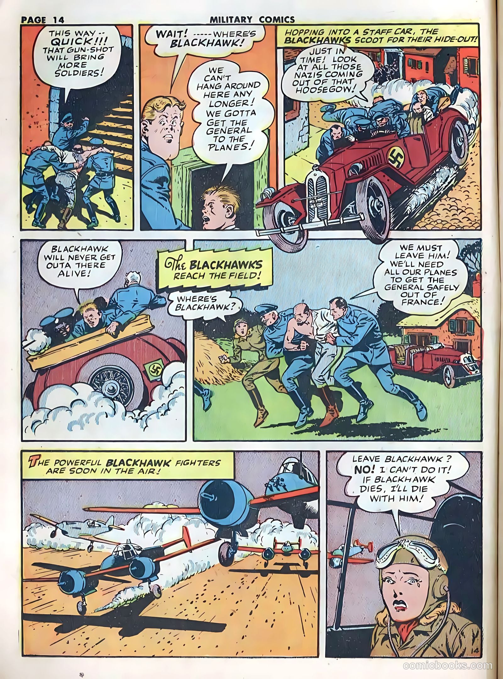 Military Comics #20 (1943) — page 16 of 68