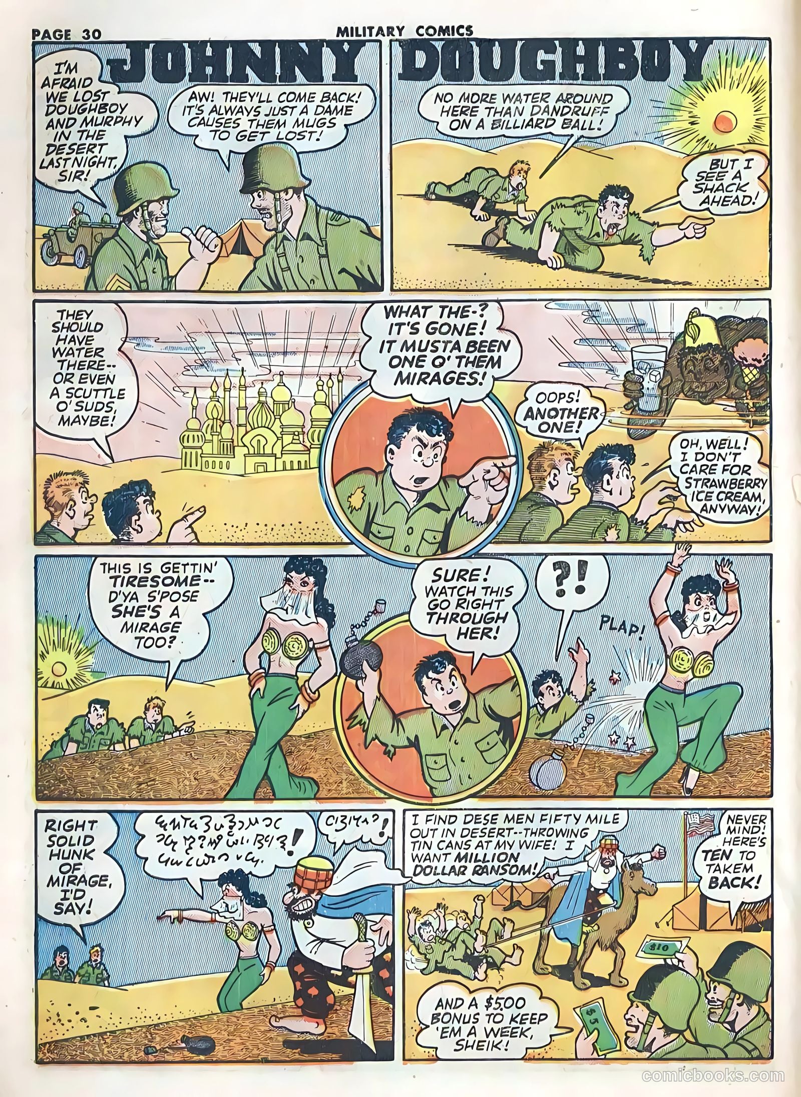 Military Comics #20 (1943) — page 32 of 68