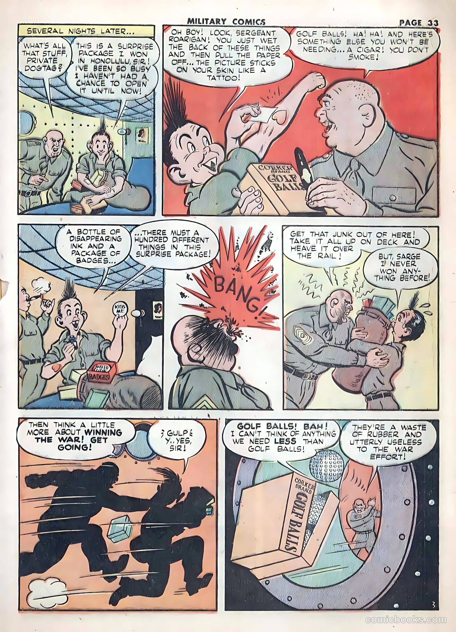 Military Comics #20 (1943) — page 35 of 68