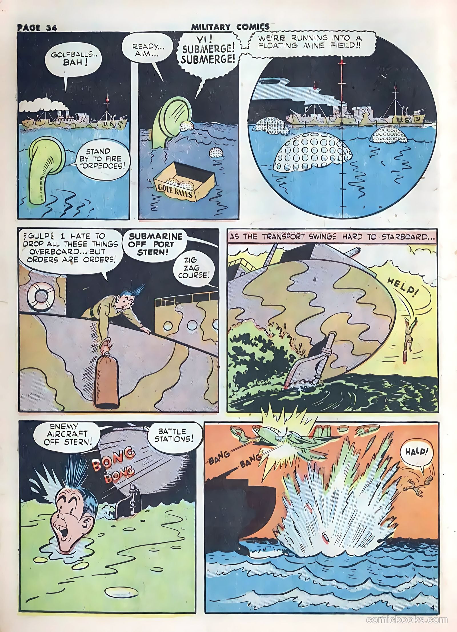 Military Comics #20 (1943) — page 36 of 68