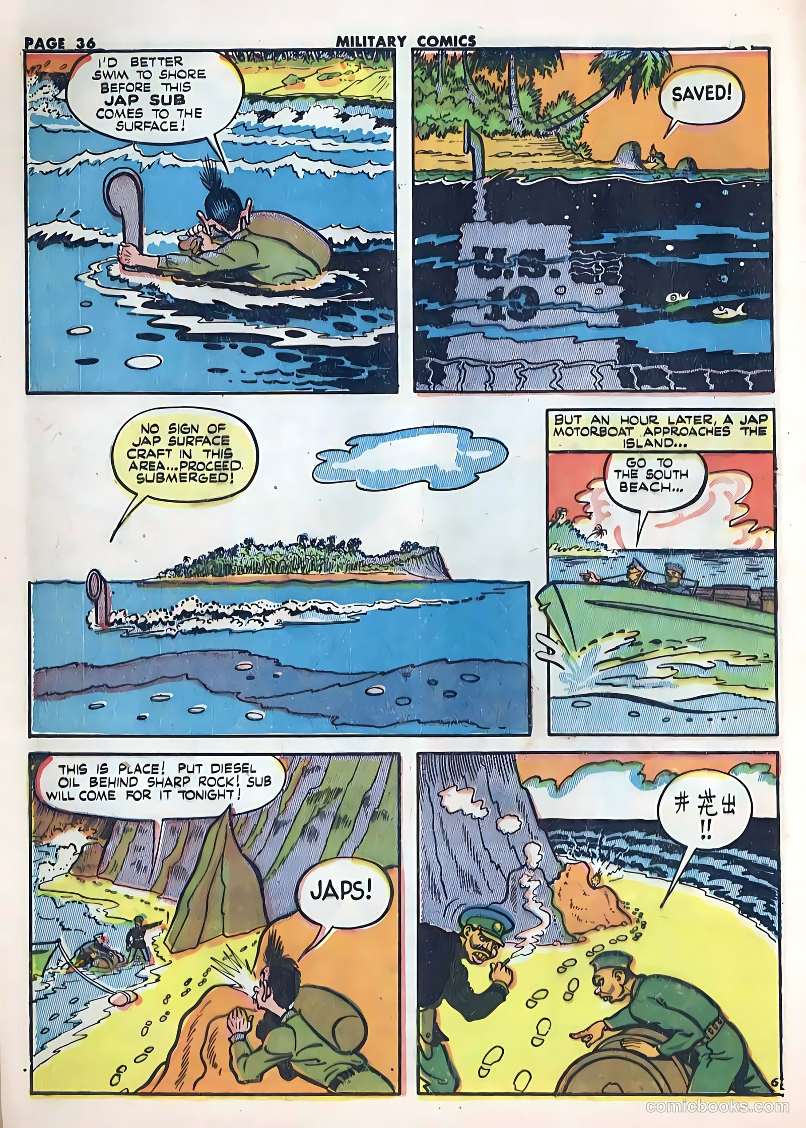 Military Comics #20 (1943) — page 38 of 68