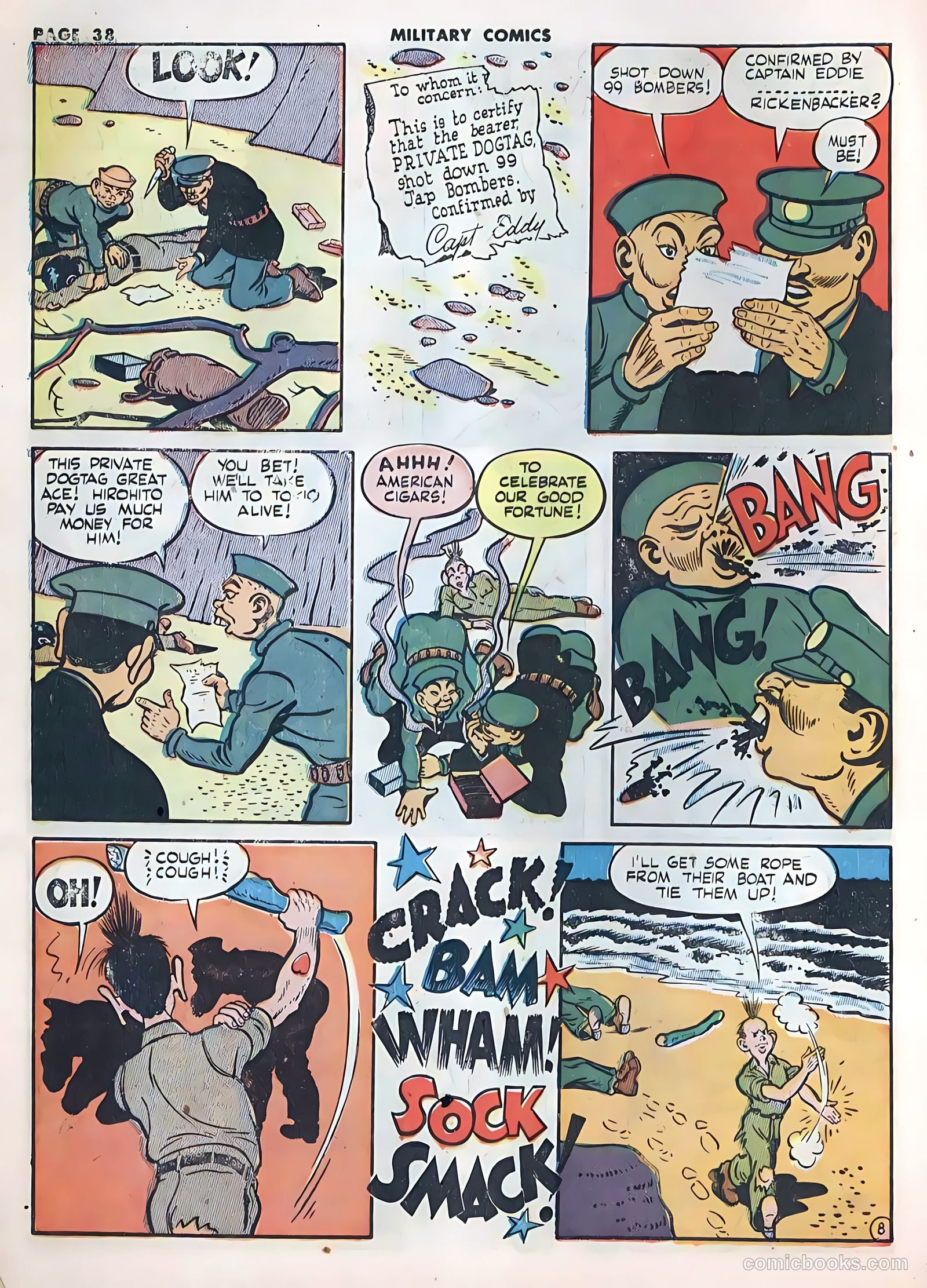 Military Comics #20 (1943) — page 40 of 68