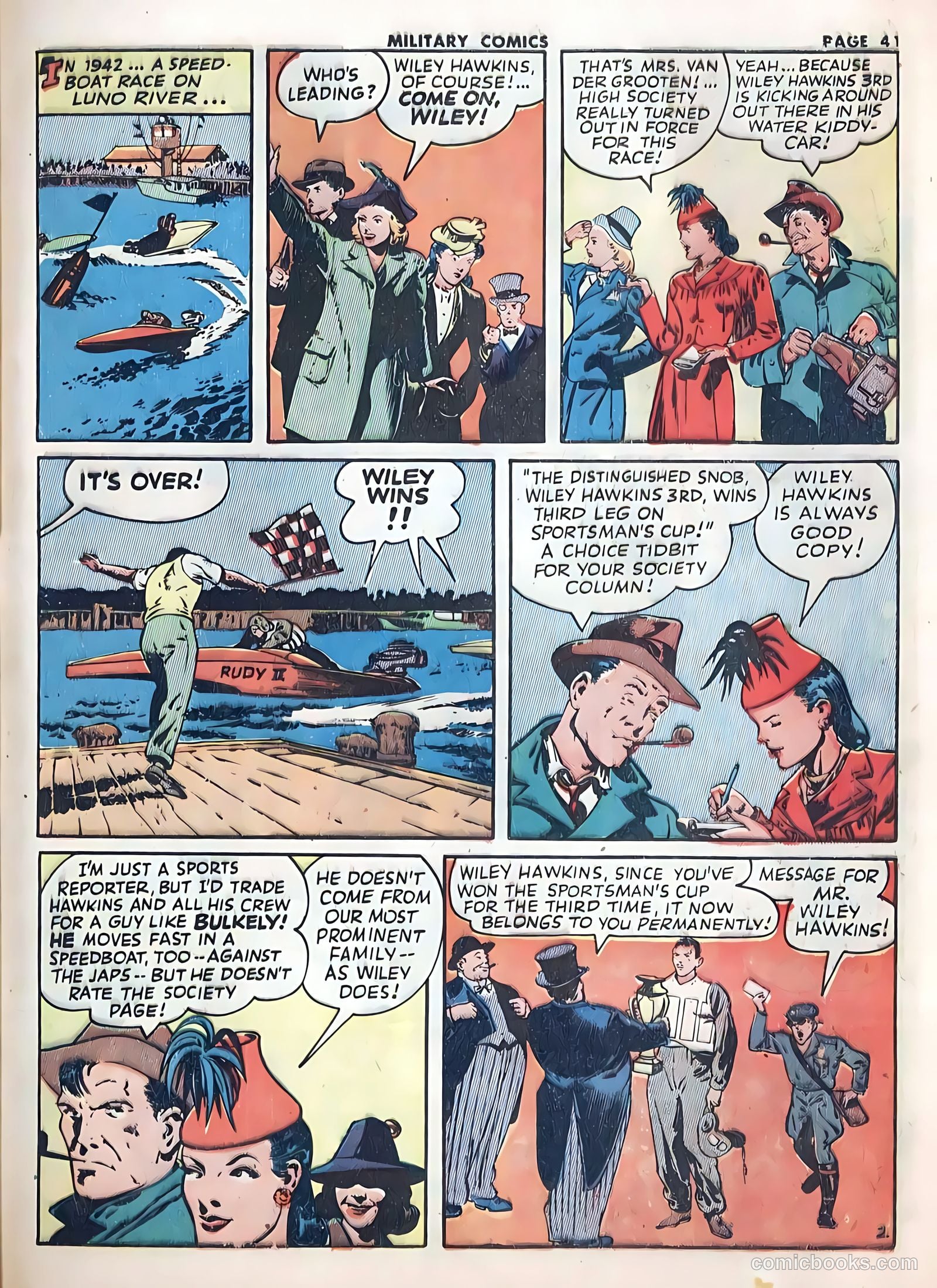 Military Comics #20 (1943) — page 43 of 68