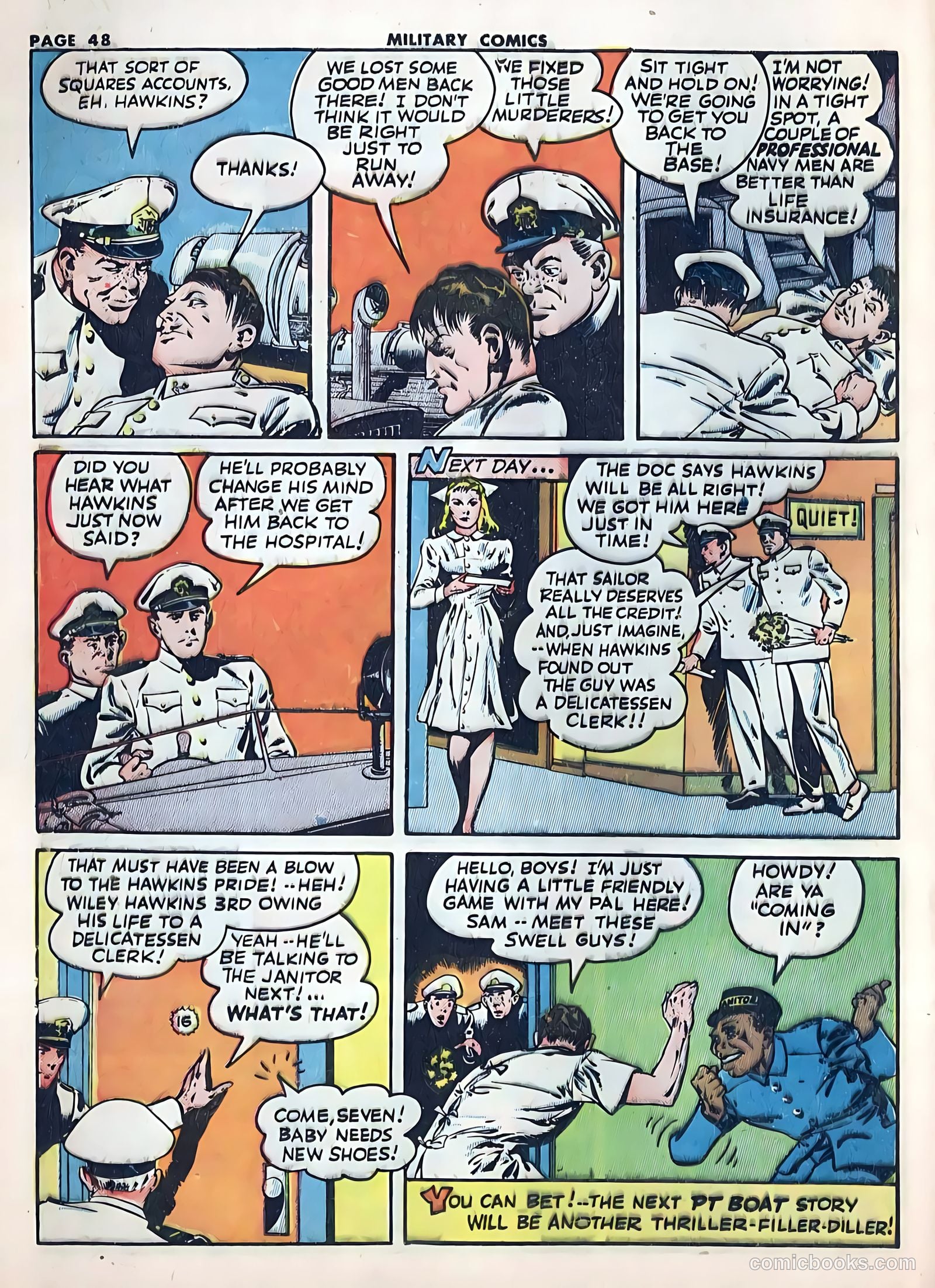 Military Comics #20 (1943) — page 50 of 68