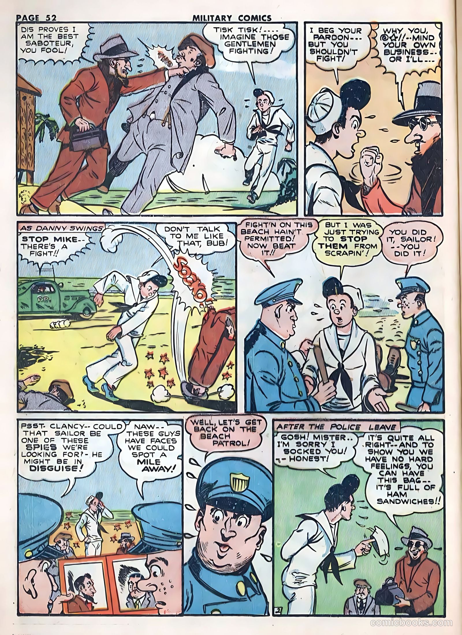 Military Comics #20 (1943) — page 54 of 68