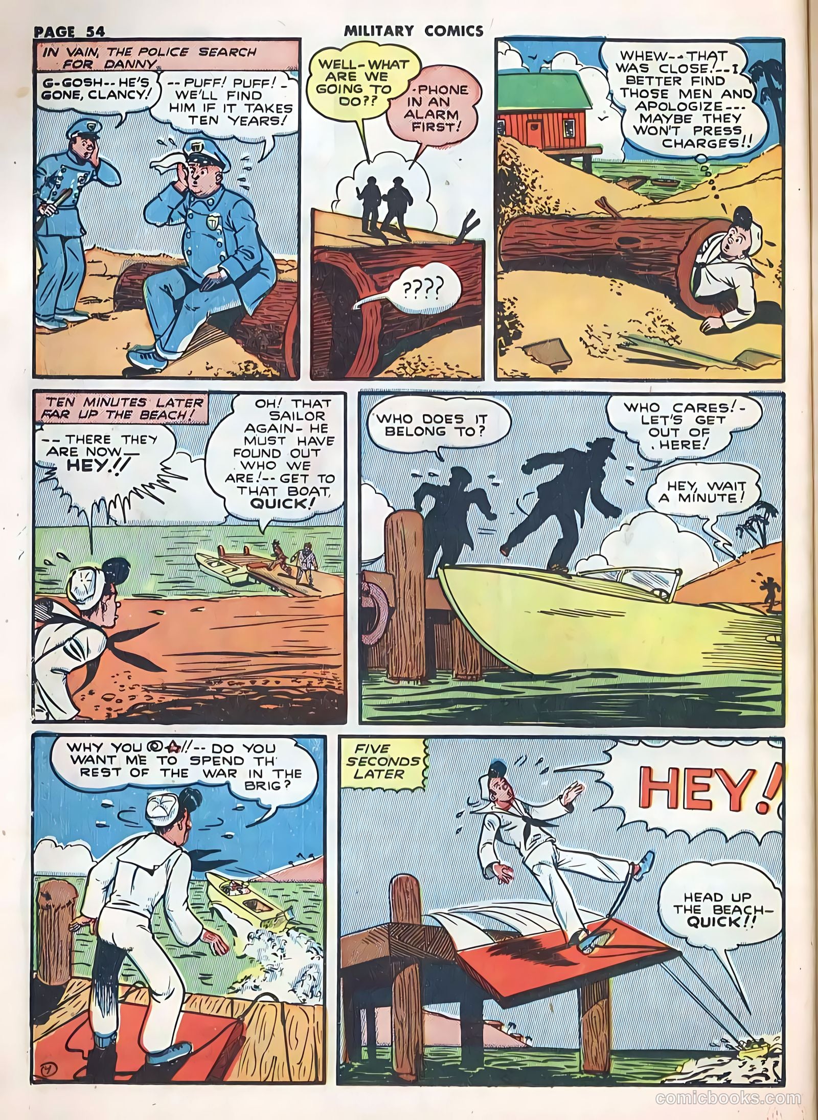 Military Comics #20 (1943) — page 56 of 68