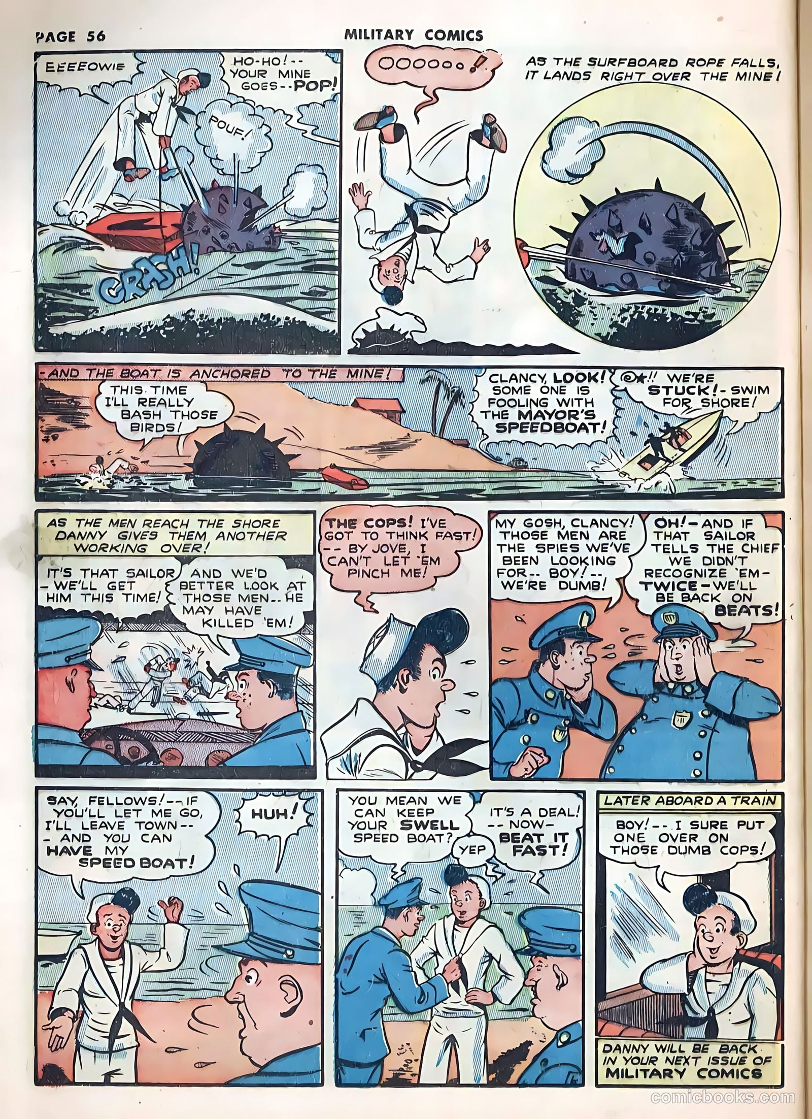 Military Comics #20 (1943) — page 58 of 68