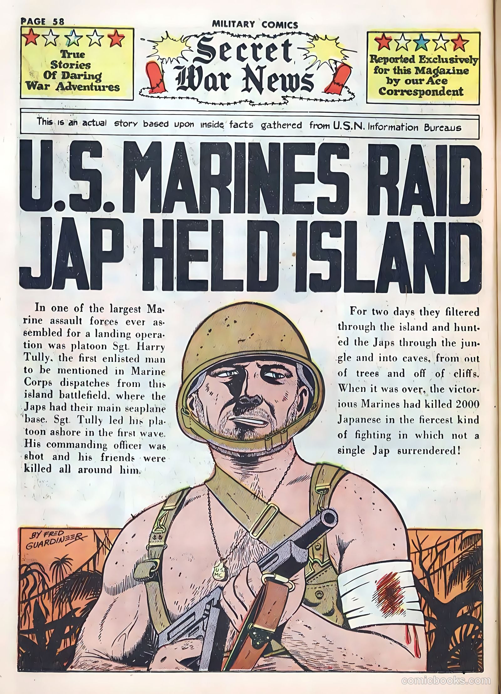 Military Comics #20 (1943) — page 60 of 68