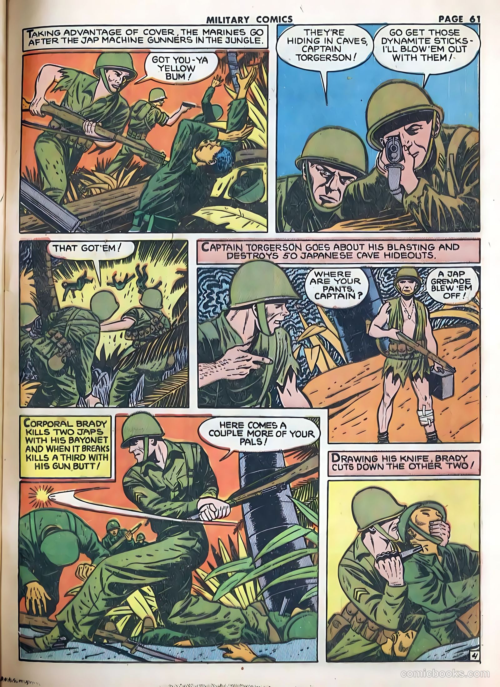 Military Comics #20 (1943) — page 63 of 68