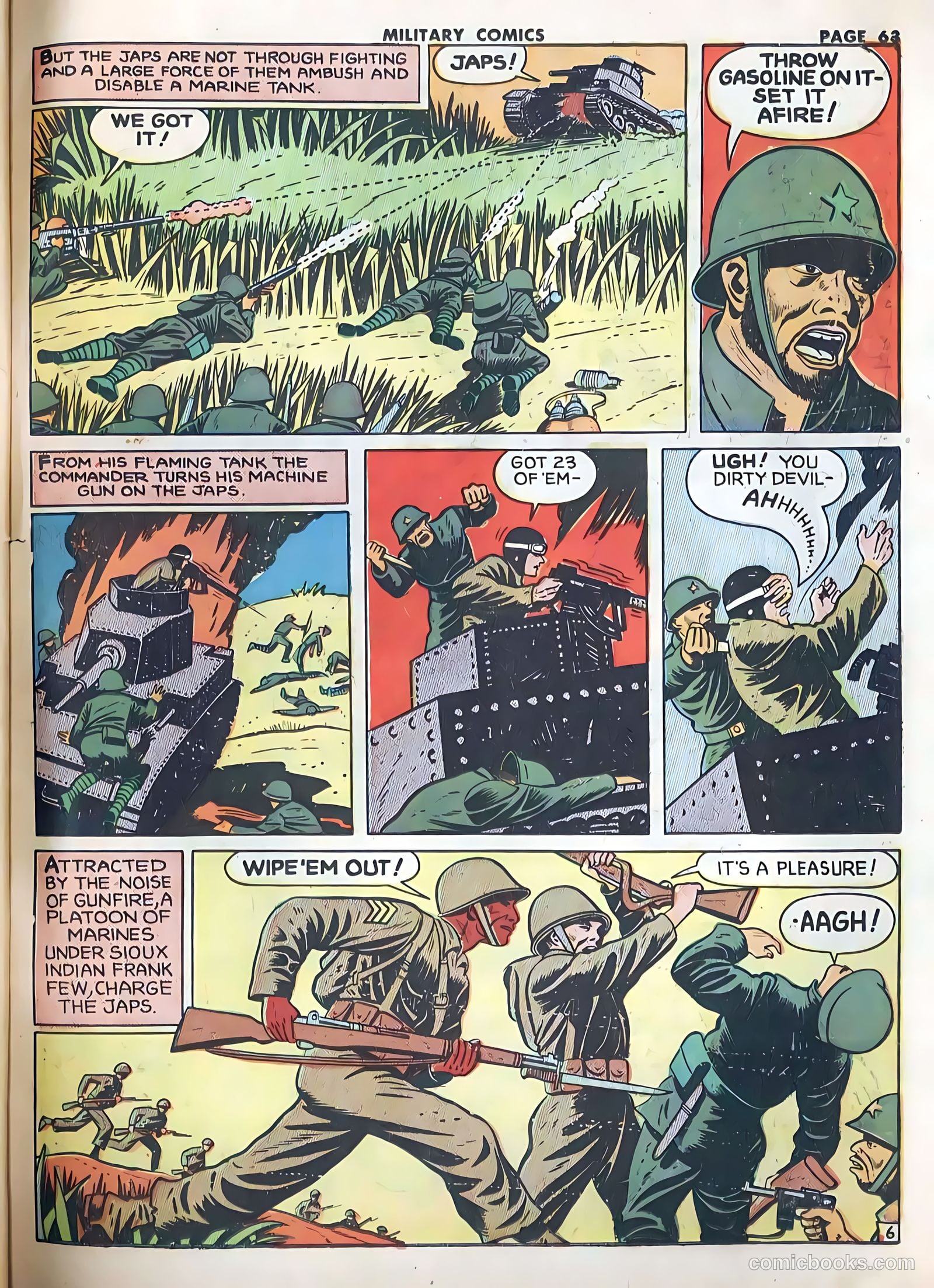 Military Comics #20 (1943) — page 65 of 68