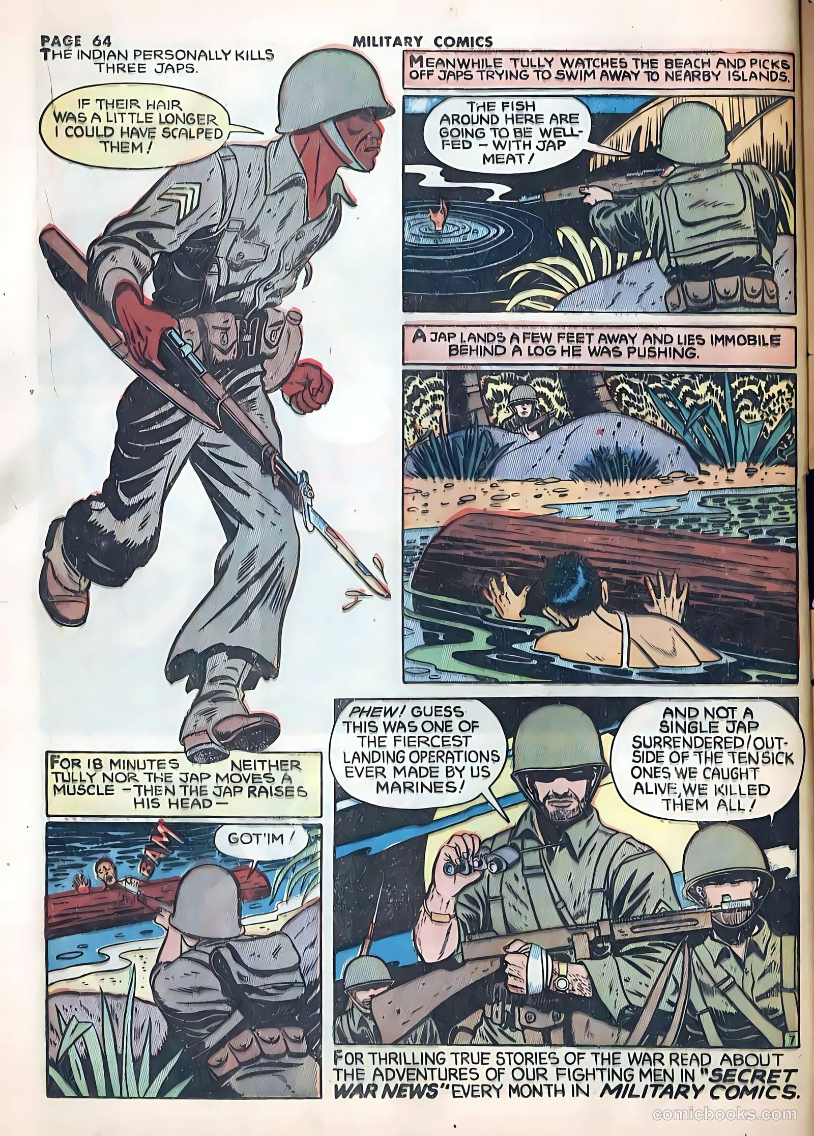 Military Comics #20 (1943) — page 66 of 68