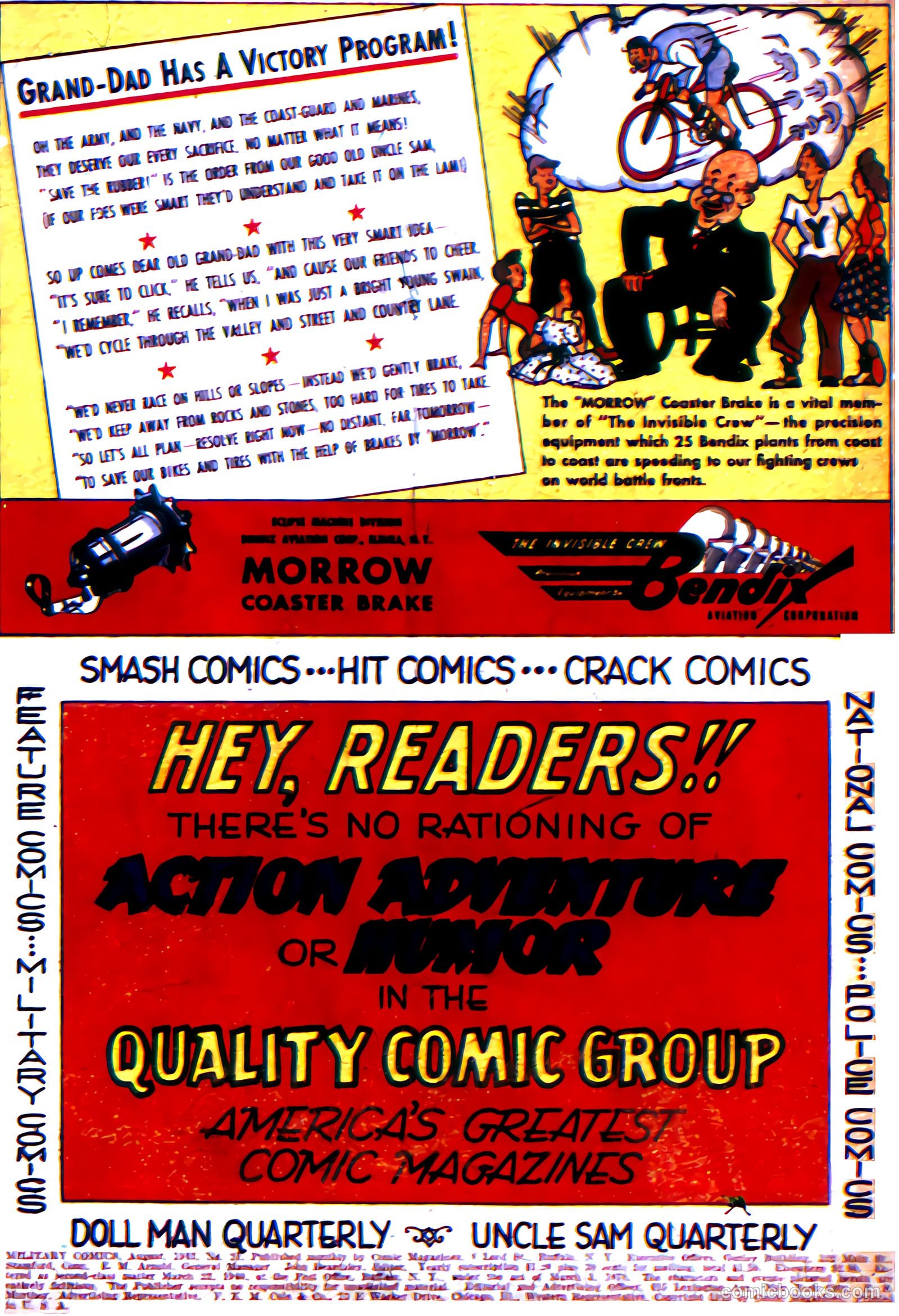 Military Comics #21 (1943) — page 2 of 68