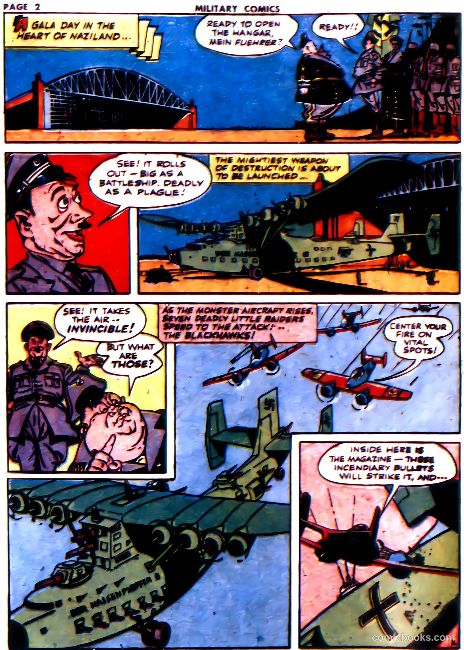 Military Comics #21 (1943) — page 4 of 68