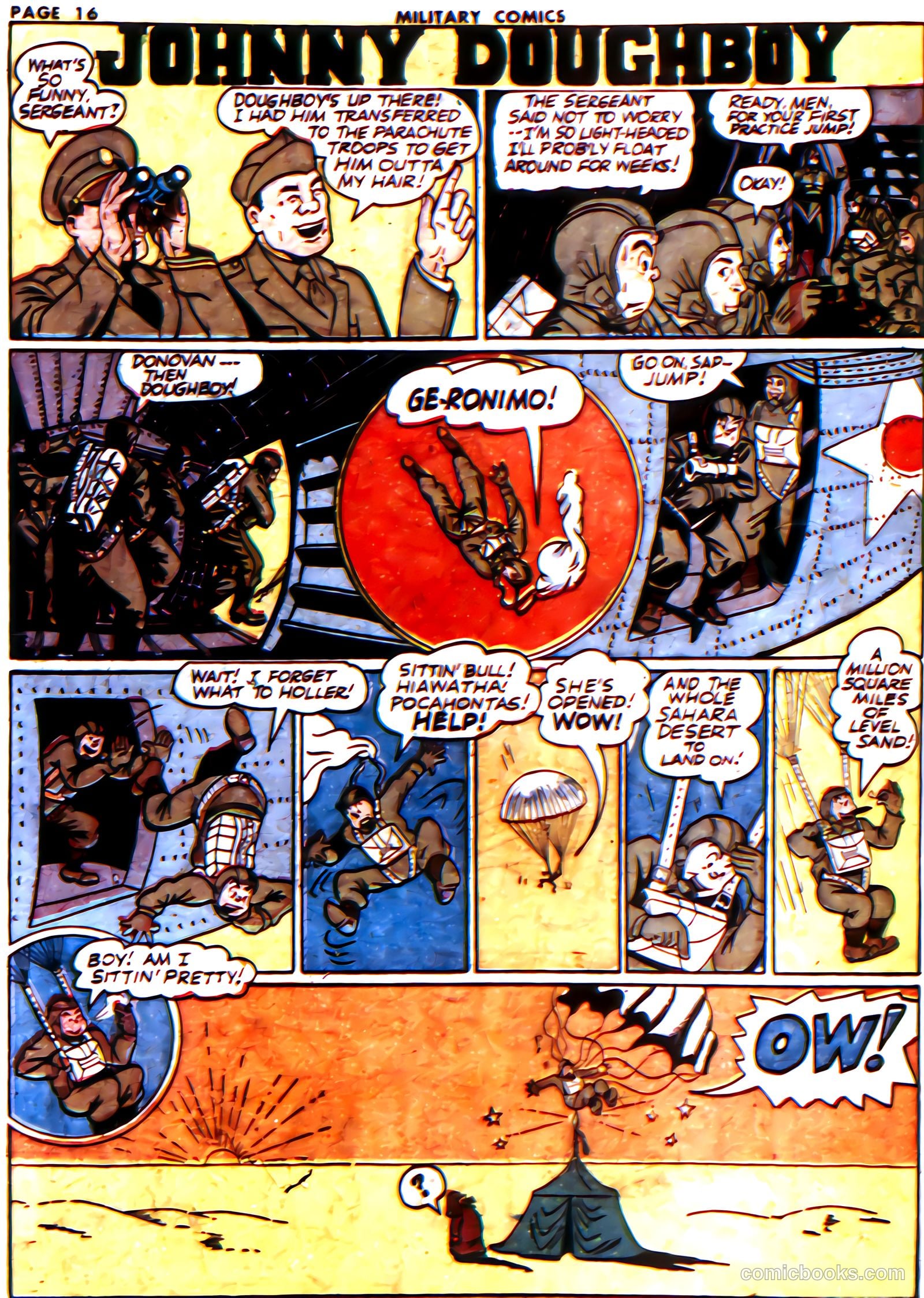 Military Comics #21 (1943) — page 18 of 68