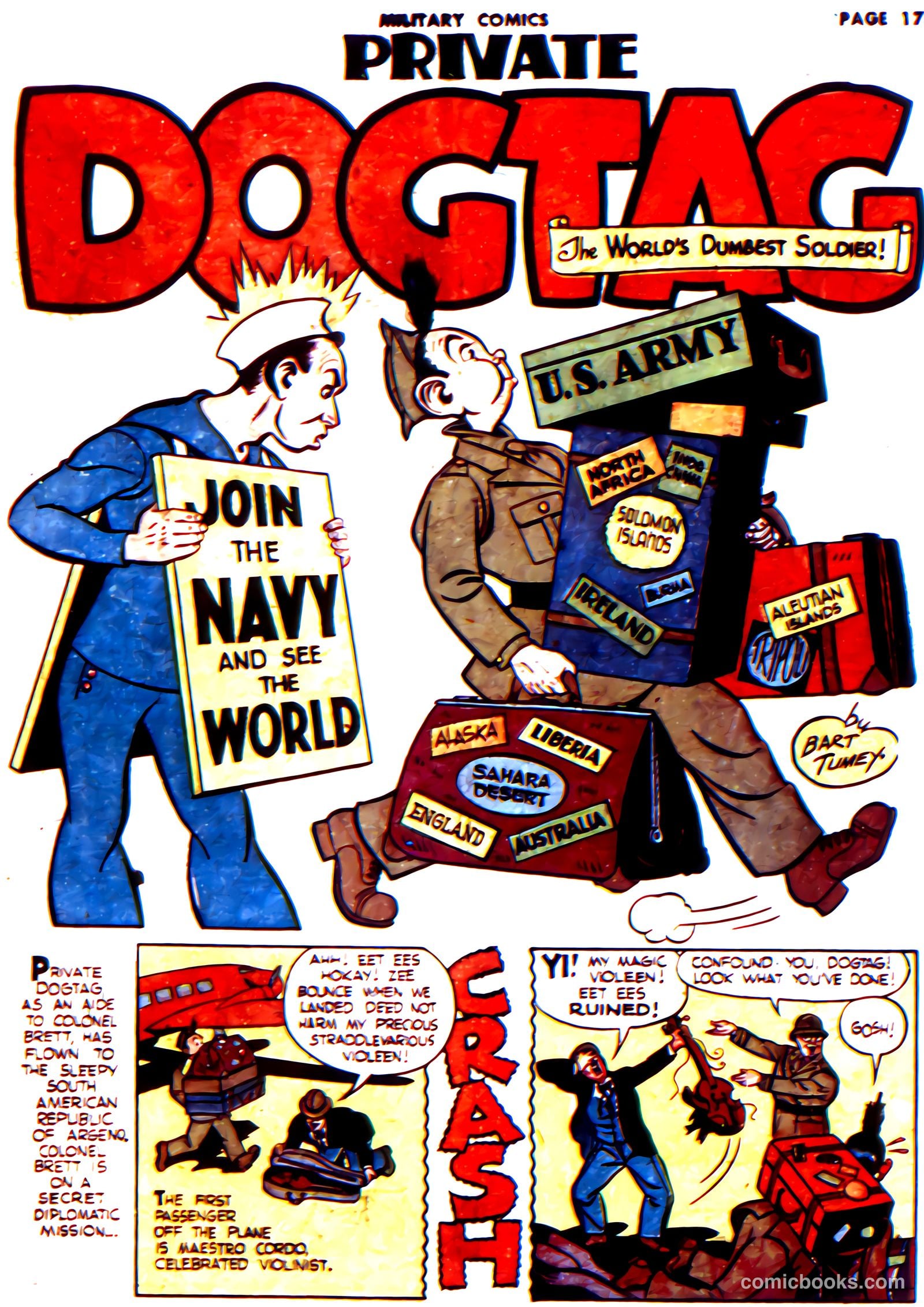 Military Comics #21 (1943) — page 19 of 68