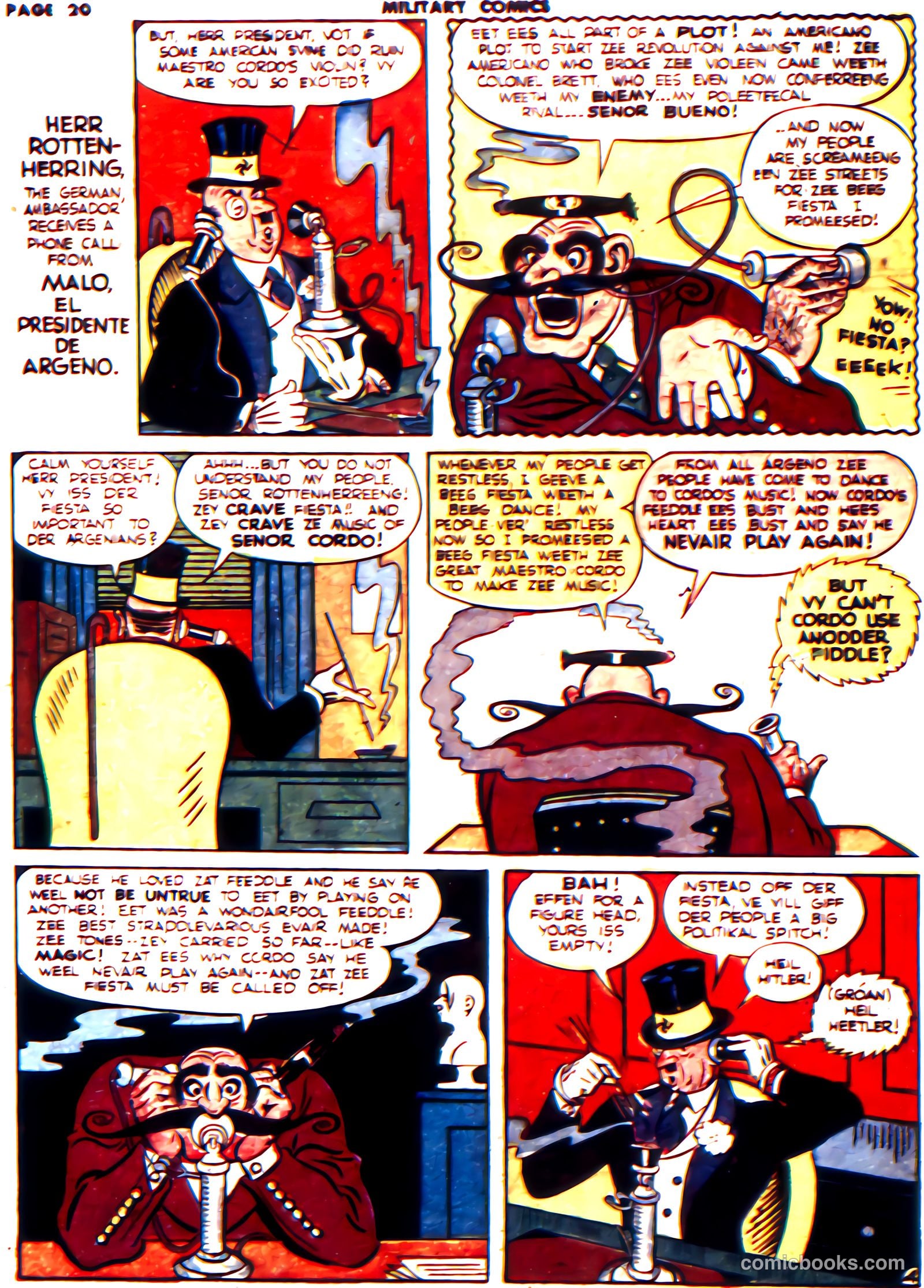 Military Comics #21 (1943) — page 22 of 68