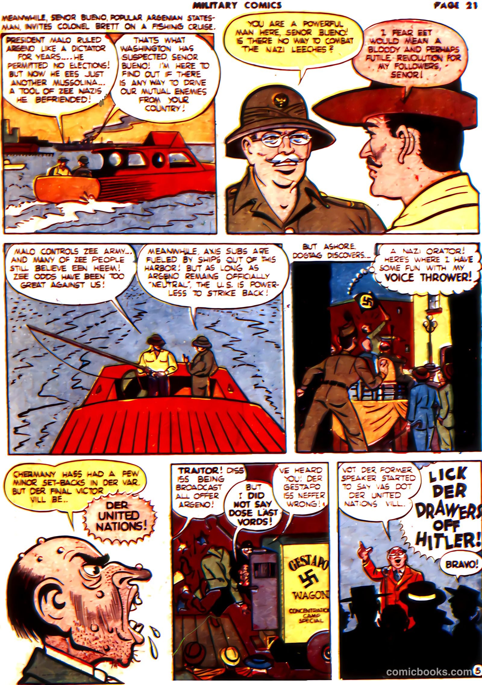 Military Comics #21 (1943) — page 23 of 68