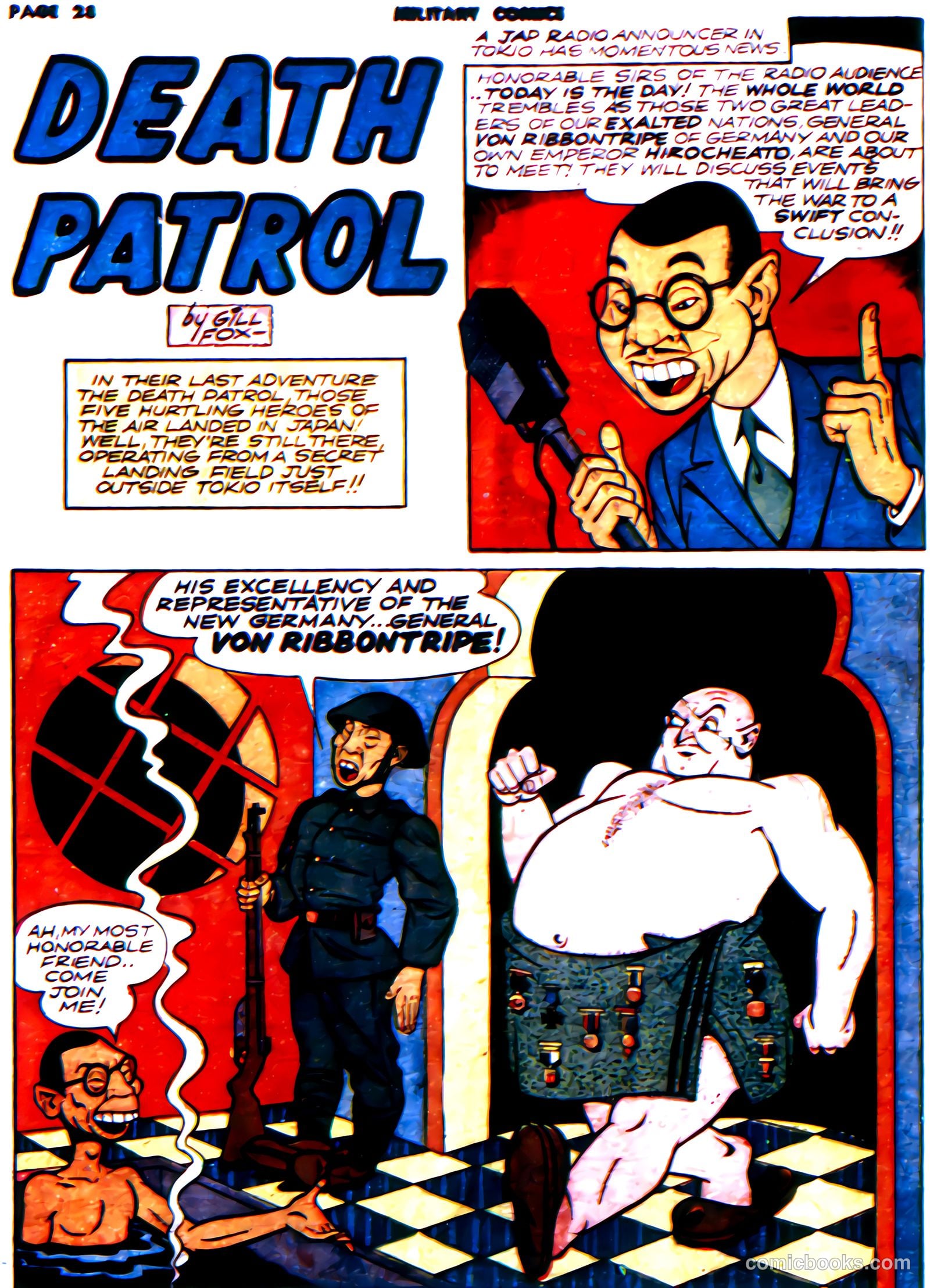 Military Comics #21 (1943) — page 30 of 68