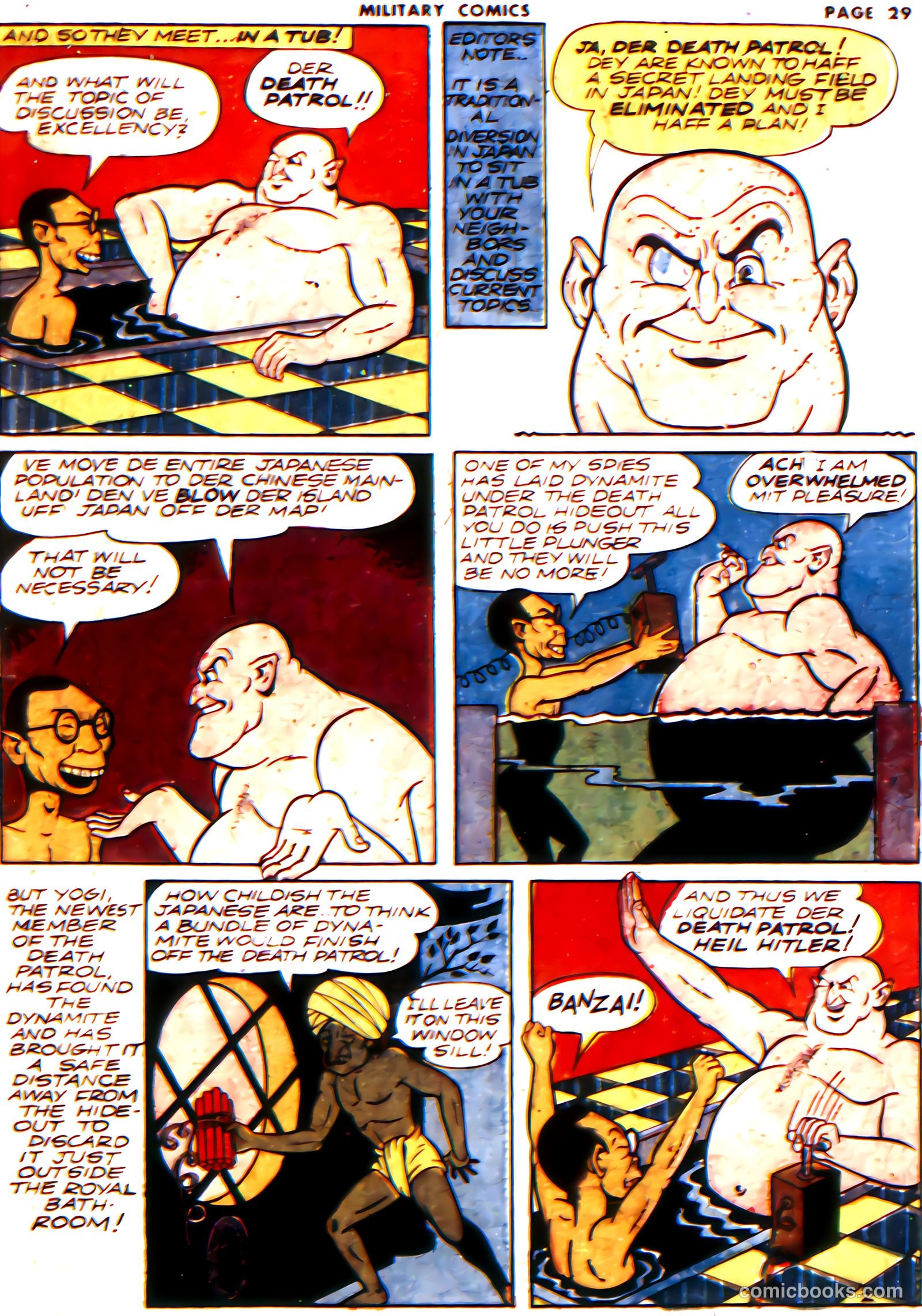 Military Comics #21 (1943) — page 31 of 68