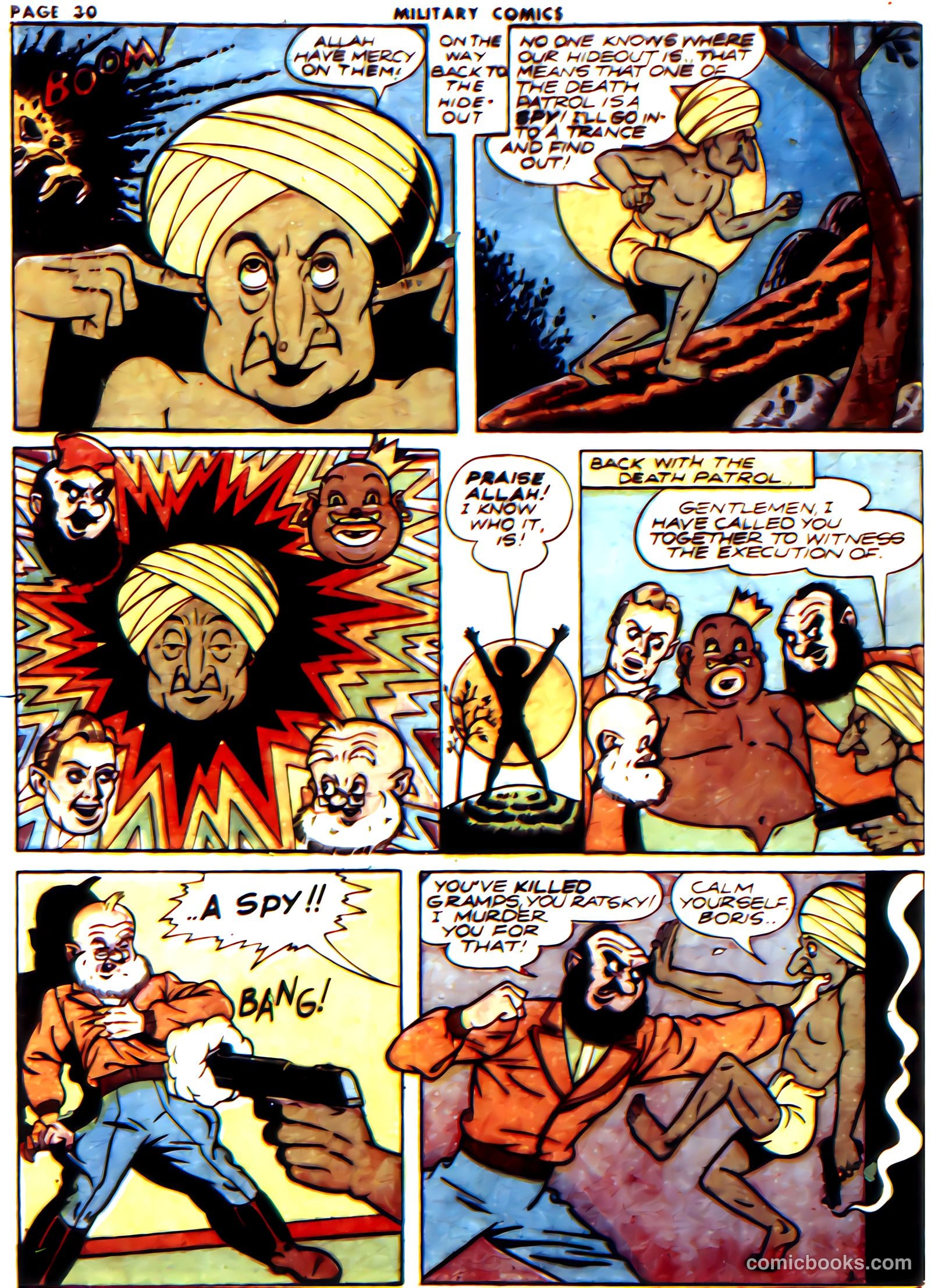 Military Comics #21 (1943) — page 32 of 68