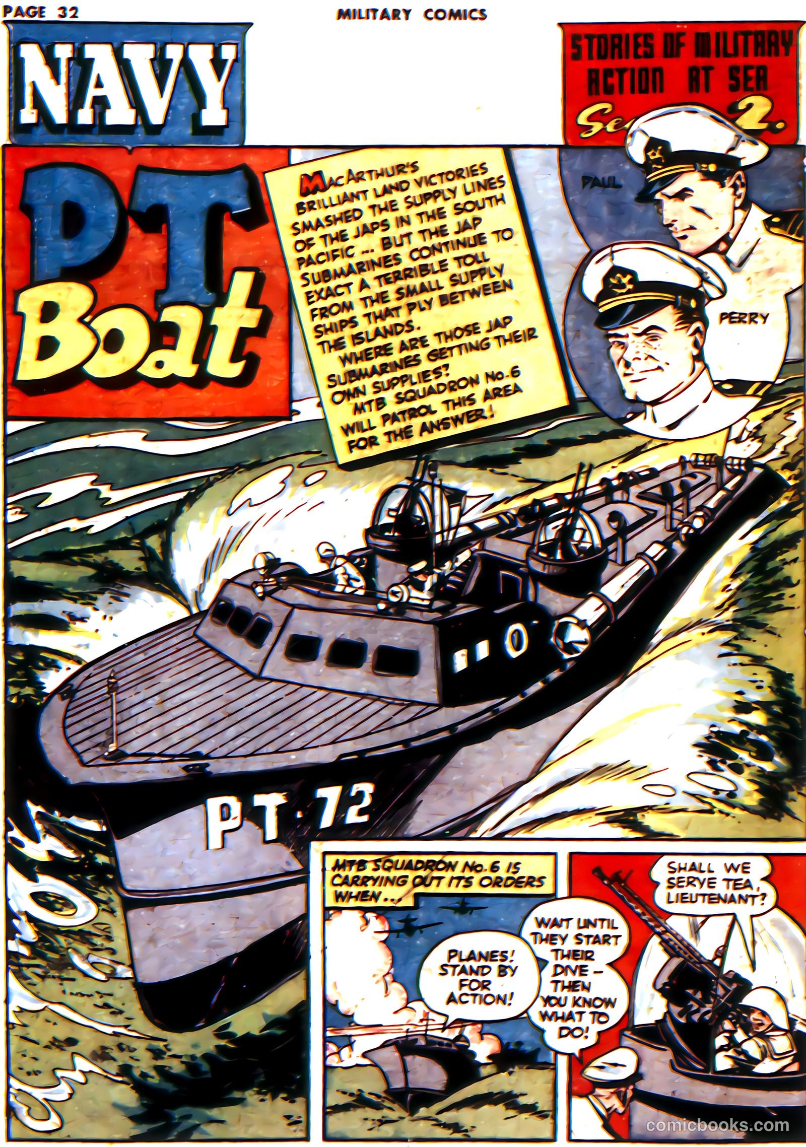 Military Comics #21 (1943) — page 34 of 68