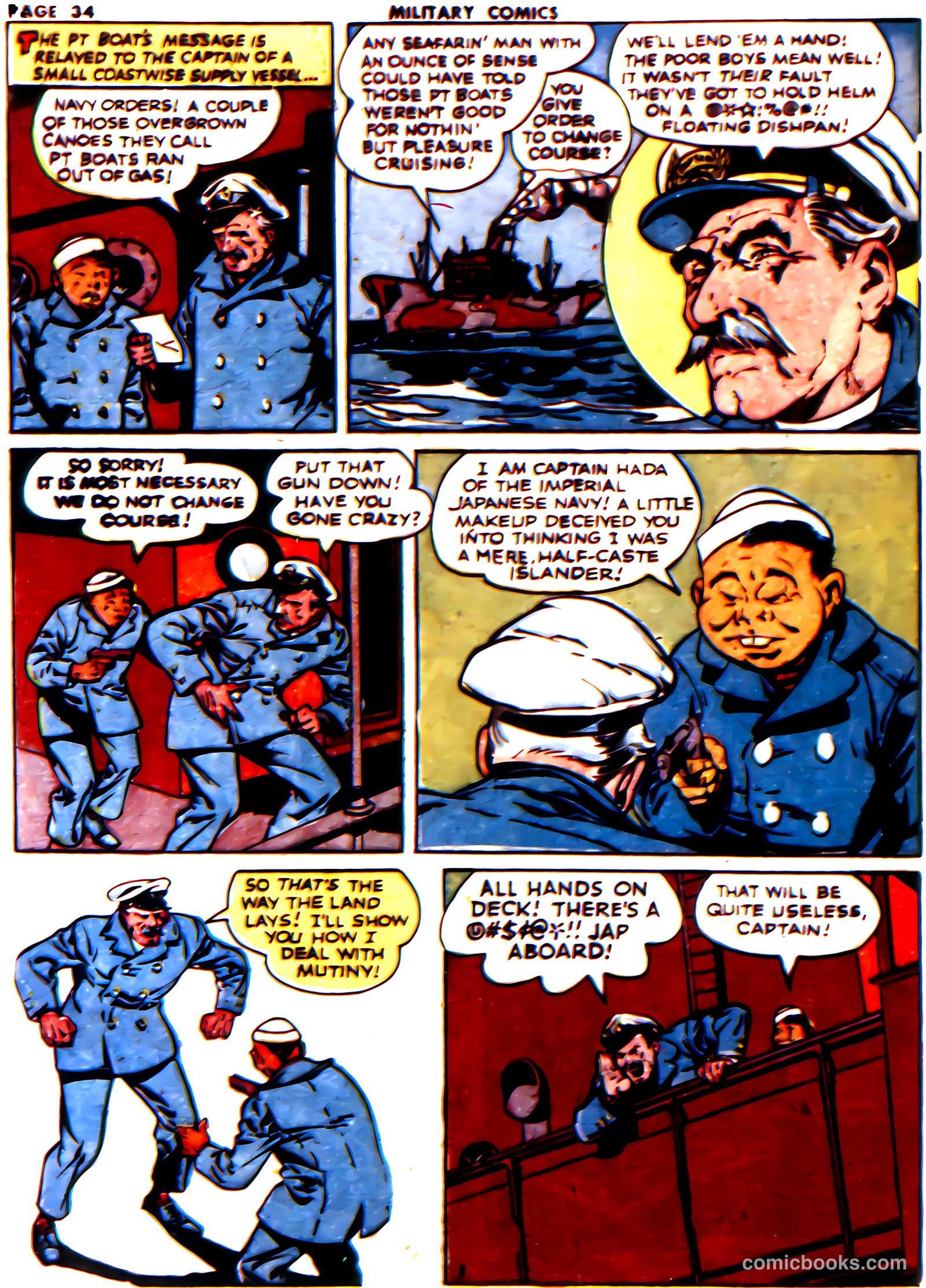 Military Comics #21 (1943) — page 36 of 68