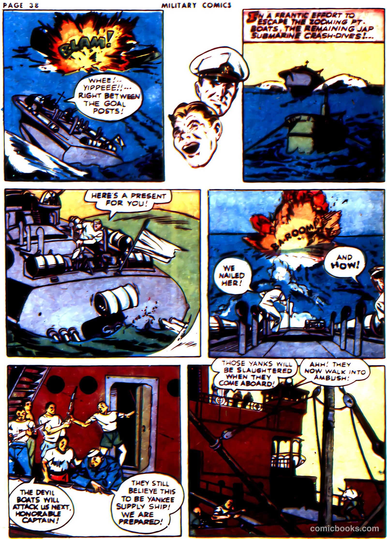 Military Comics #21 (1943) — page 40 of 68