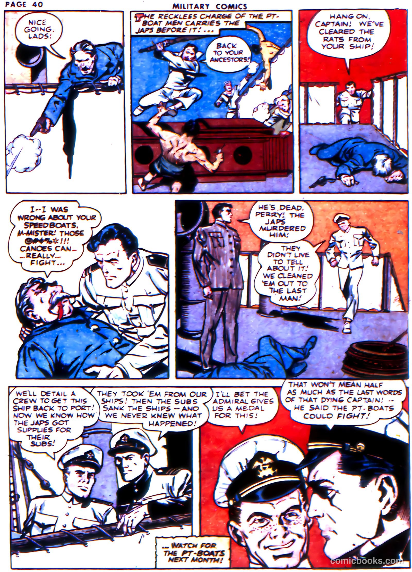 Military Comics #21 (1943) — page 42 of 68