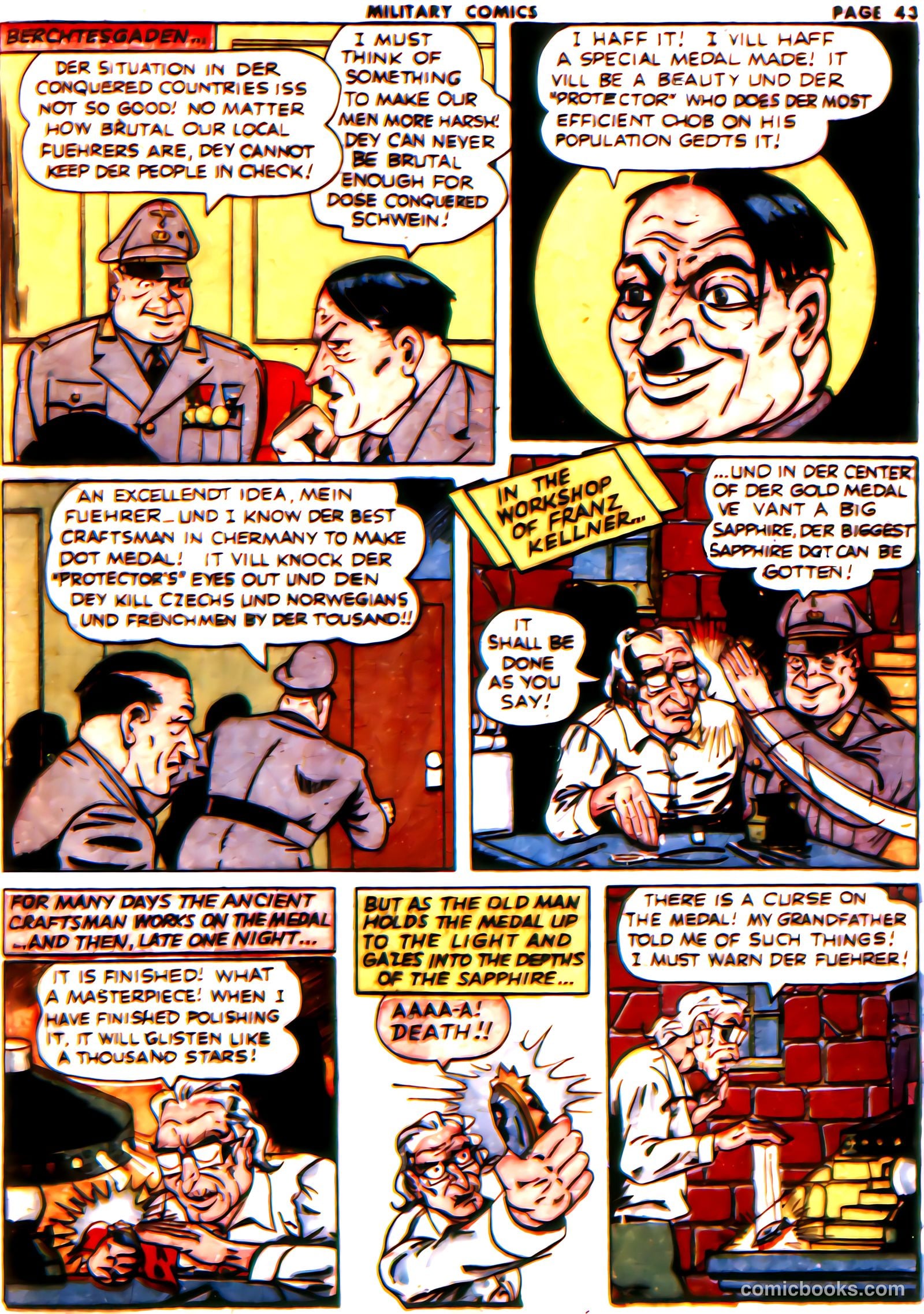 Military Comics #21 (1943) — page 45 of 68