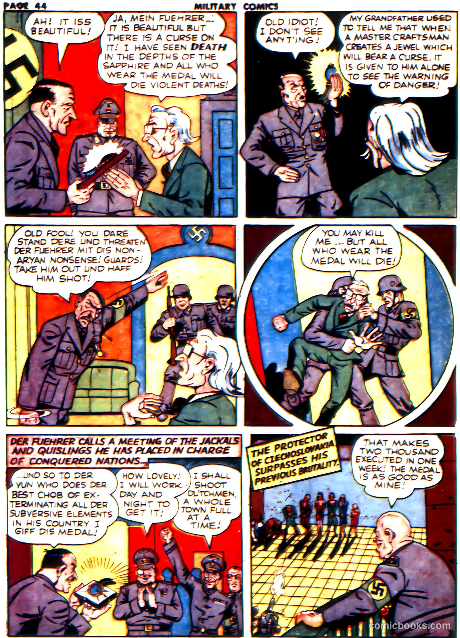 Military Comics #21 (1943) — page 46 of 68