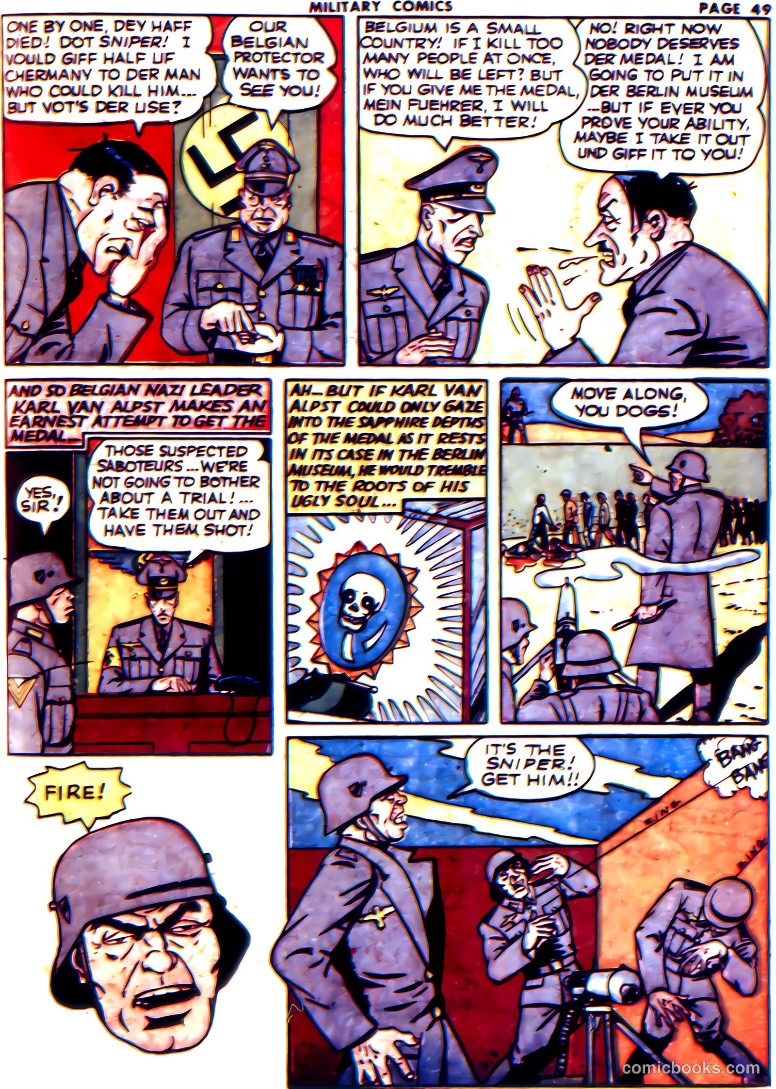 Military Comics #21 (1943) — page 51 of 68