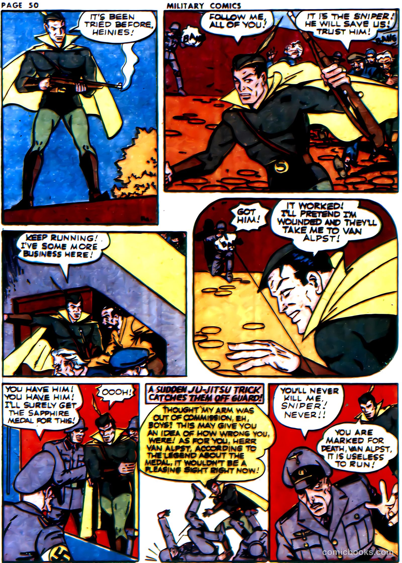 Military Comics #21 (1943) — page 52 of 68