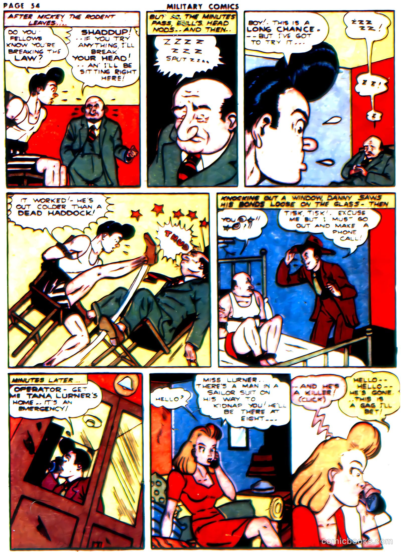 Military Comics #21 (1943) — page 56 of 68
