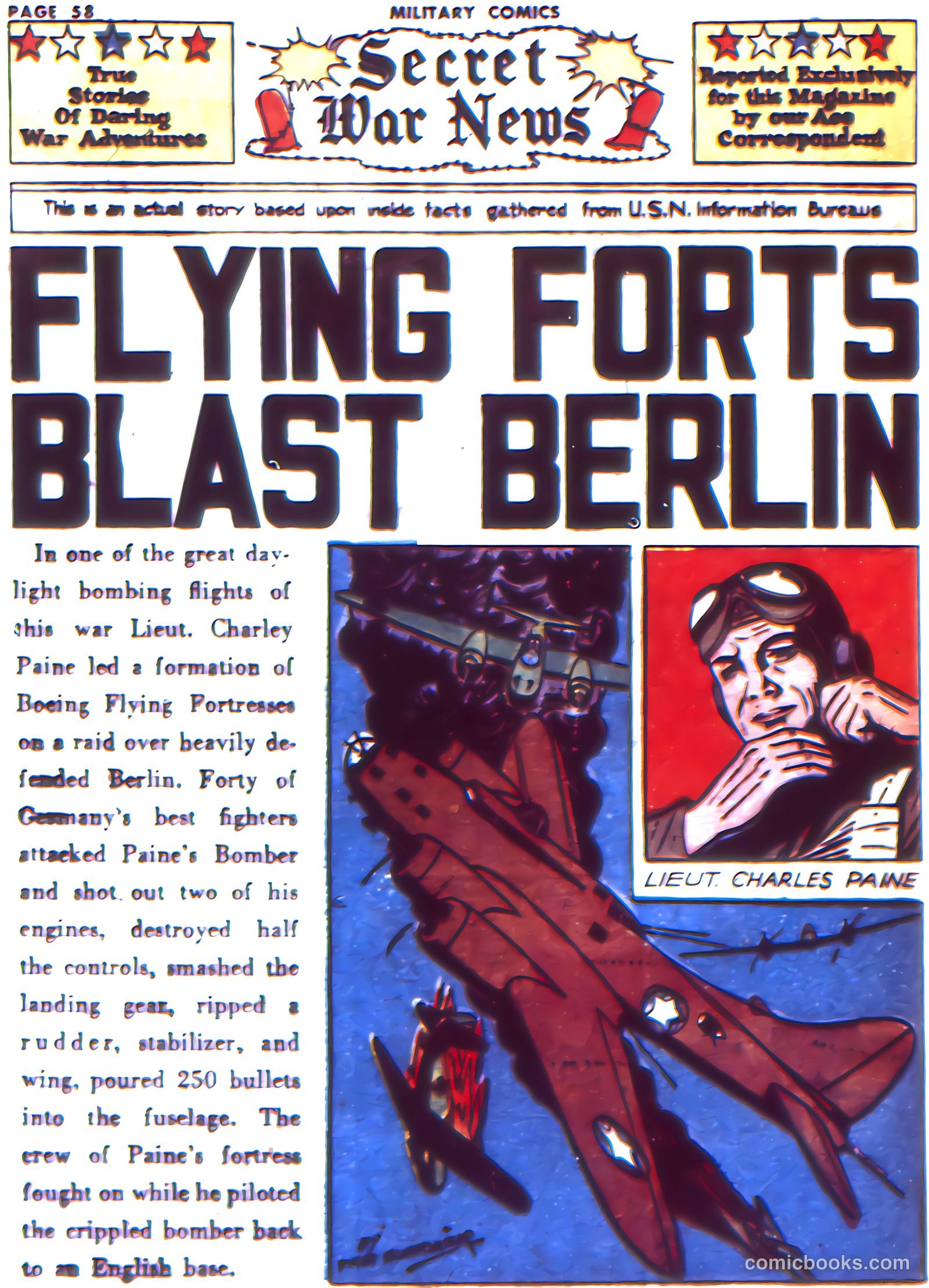 Military Comics #21 (1943) — page 60 of 68