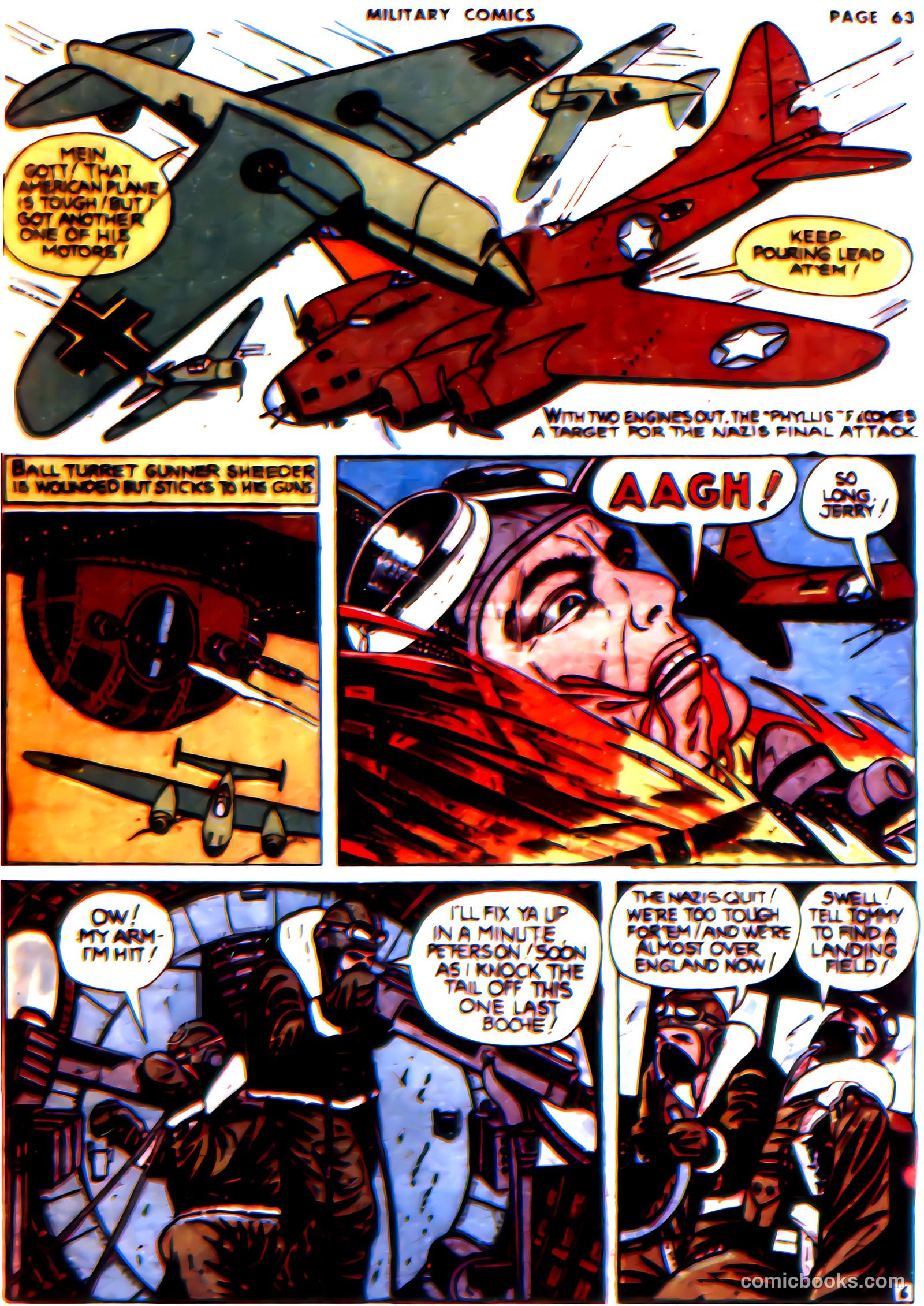 Military Comics #21 (1943) — page 65 of 68