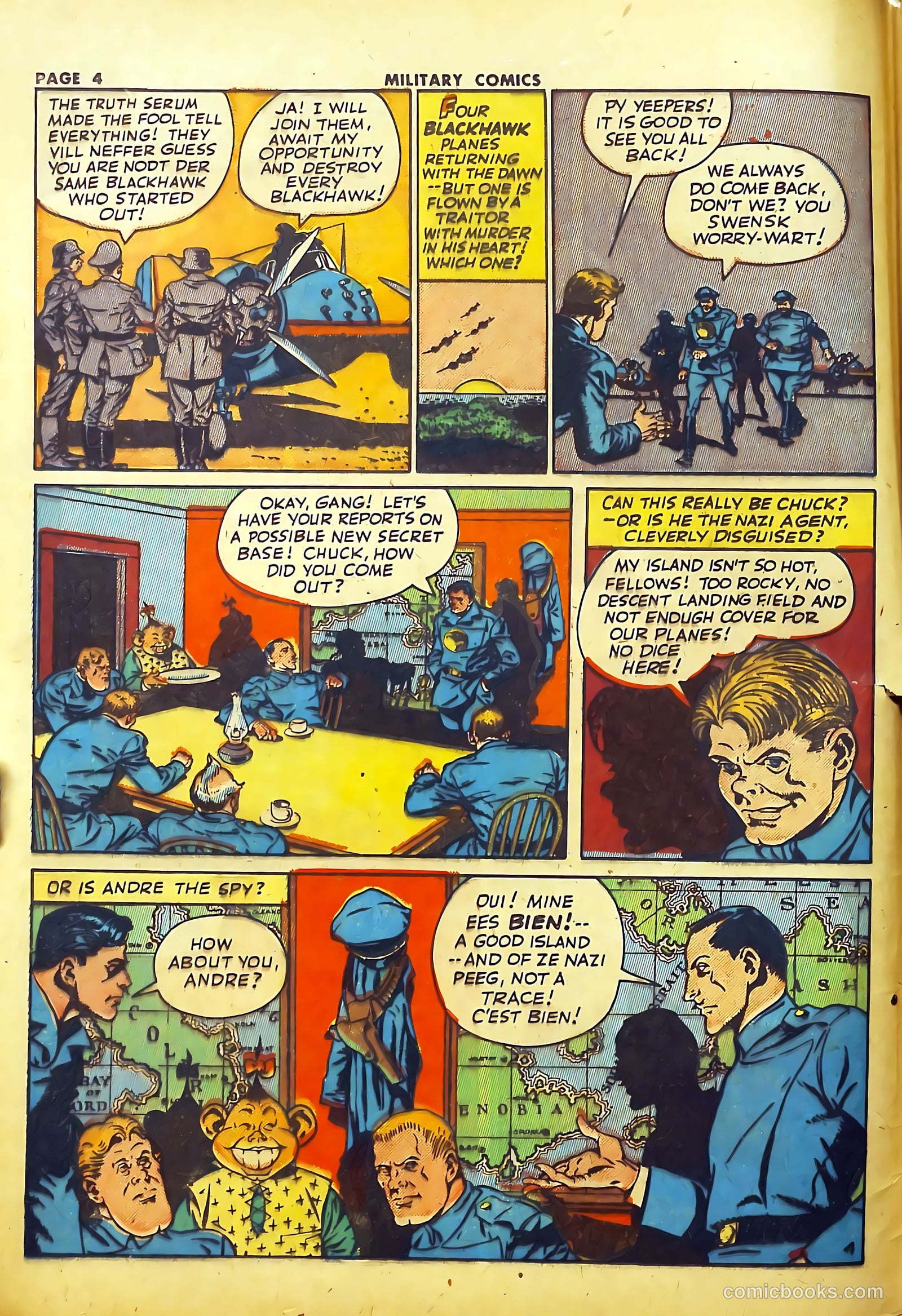 Military Comics #22 (1943) — page 6 of 68