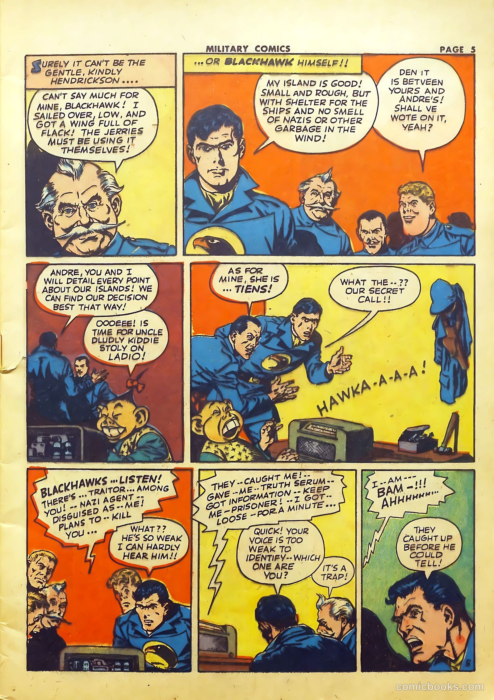 Military Comics #22 (1943) — page 7 of 68