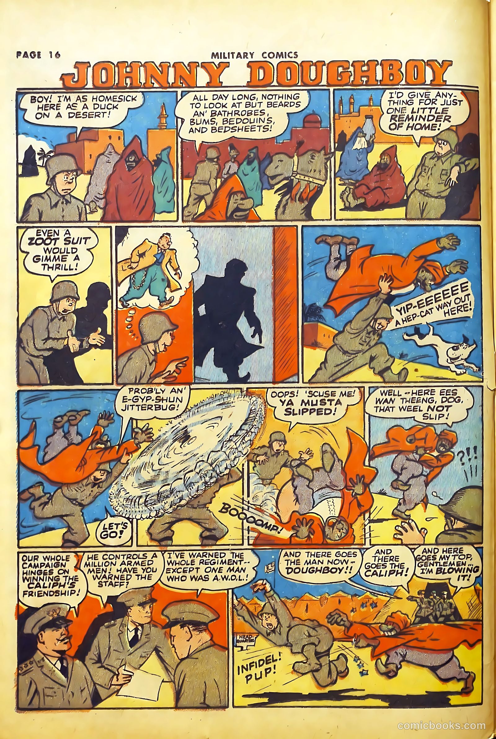 Military Comics #22 (1943) — page 18 of 68
