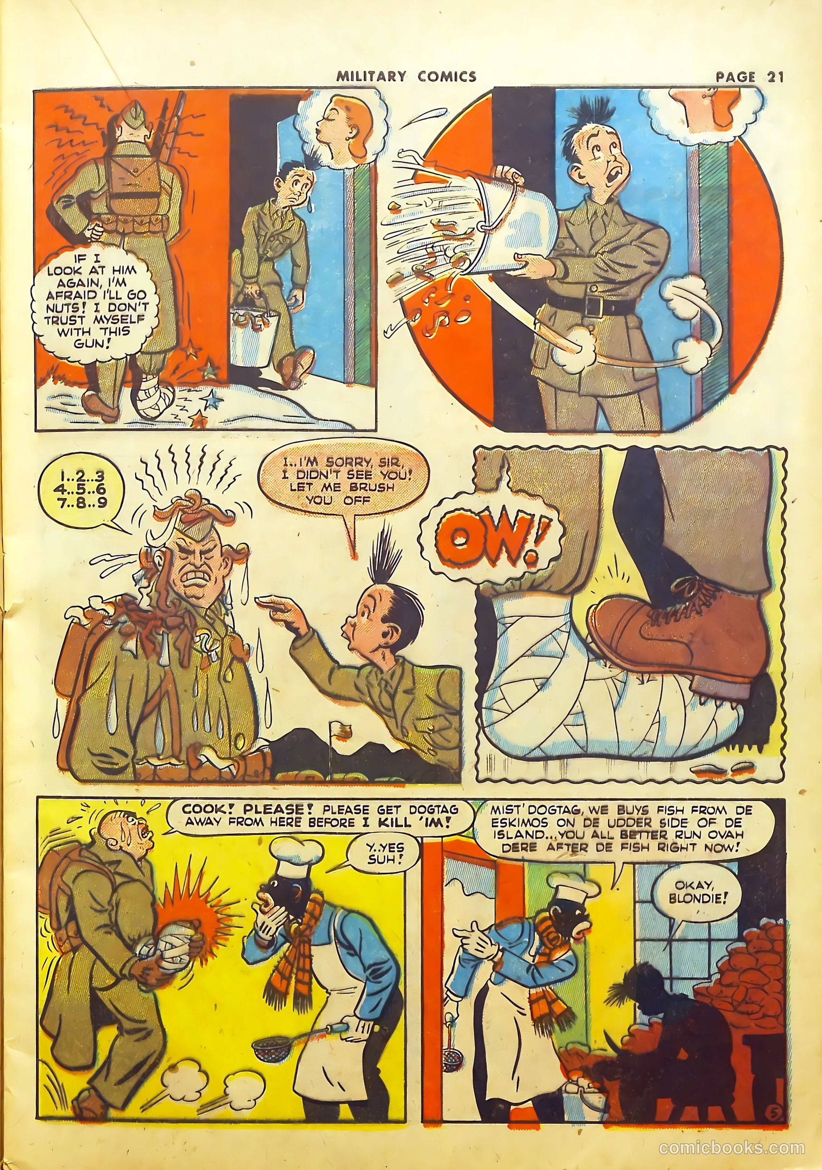 Military Comics #22 (1943) — page 23 of 68