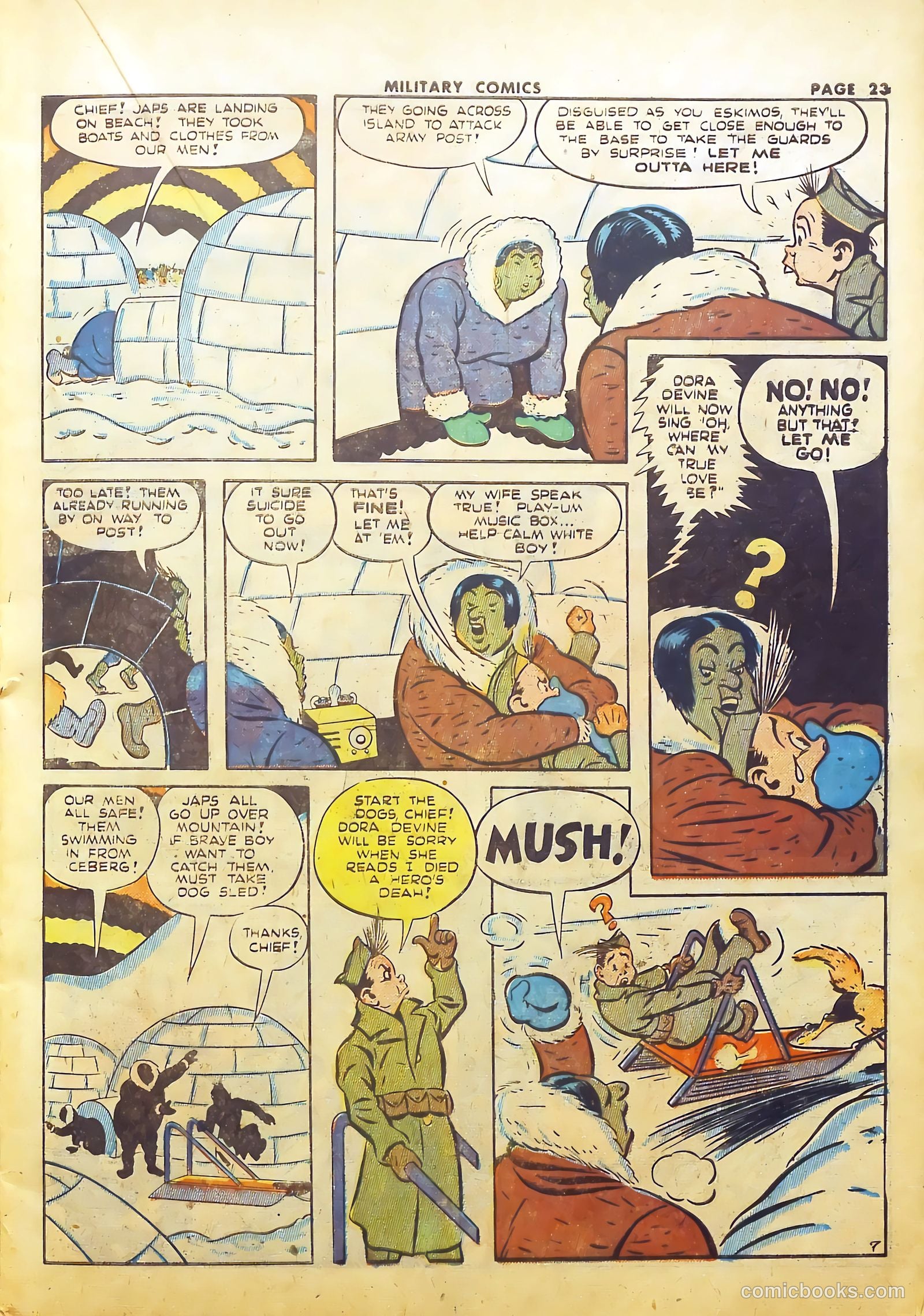 Military Comics #22 (1943) — page 25 of 68